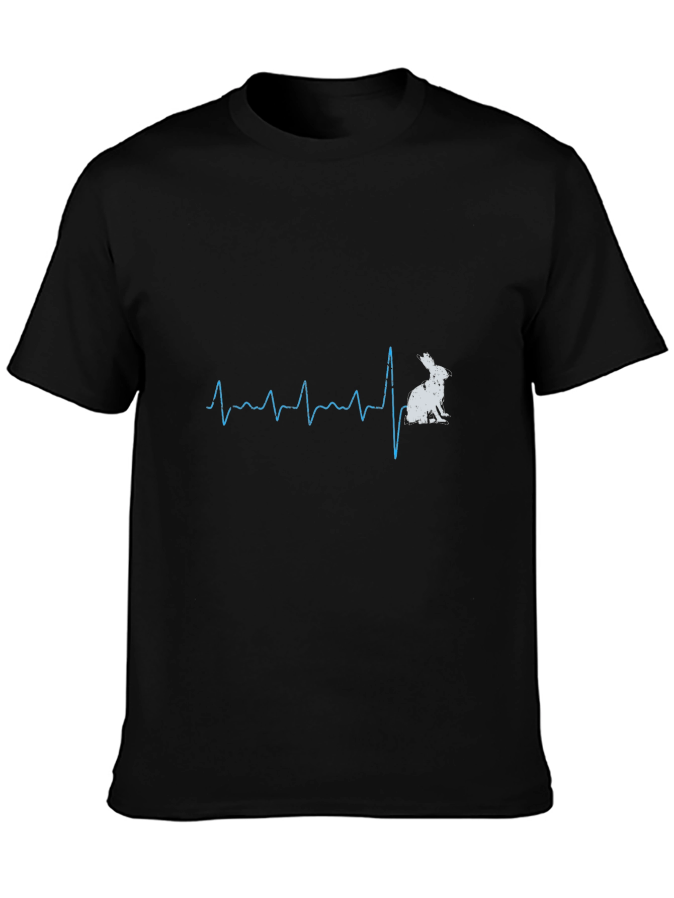 Rabbit Heartbeat T-Shirt - Unique Bunny Lover Tee