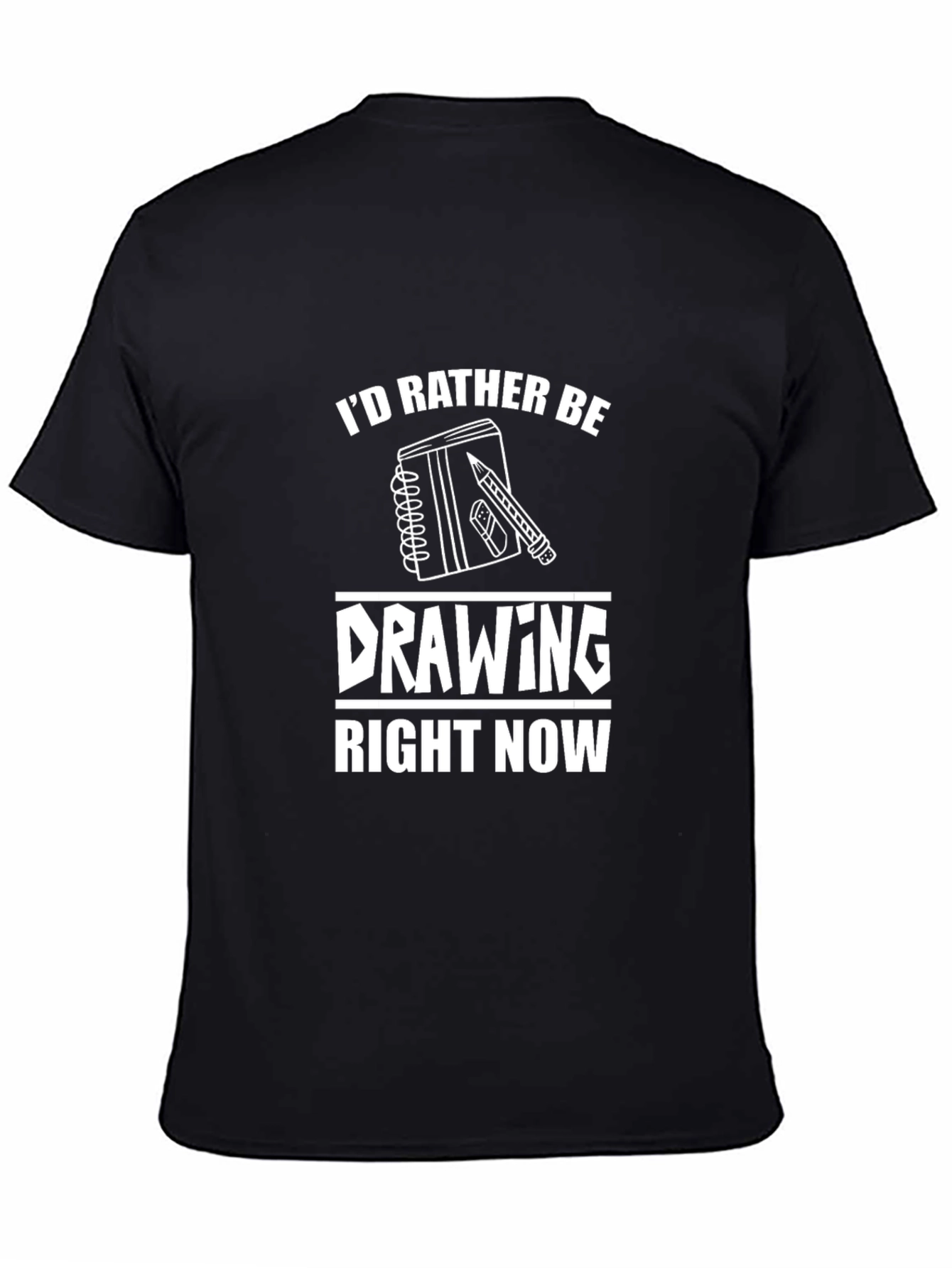 Id Rather Be Drawing Graphic Tee