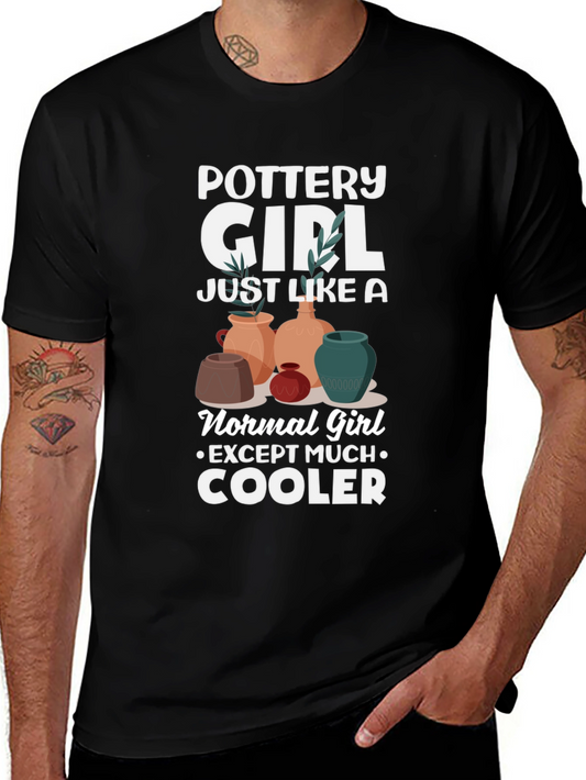 Pottery Girl T-Shirt - Cool & Unique Design