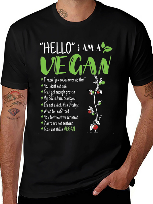 Hello I am a Vegan T-Shirt