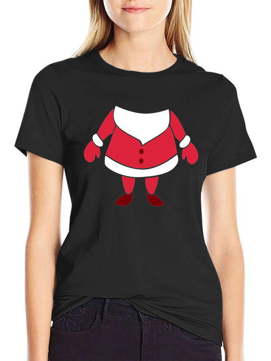Festive Santa Suit T-Shirt - Holiday Apparel
