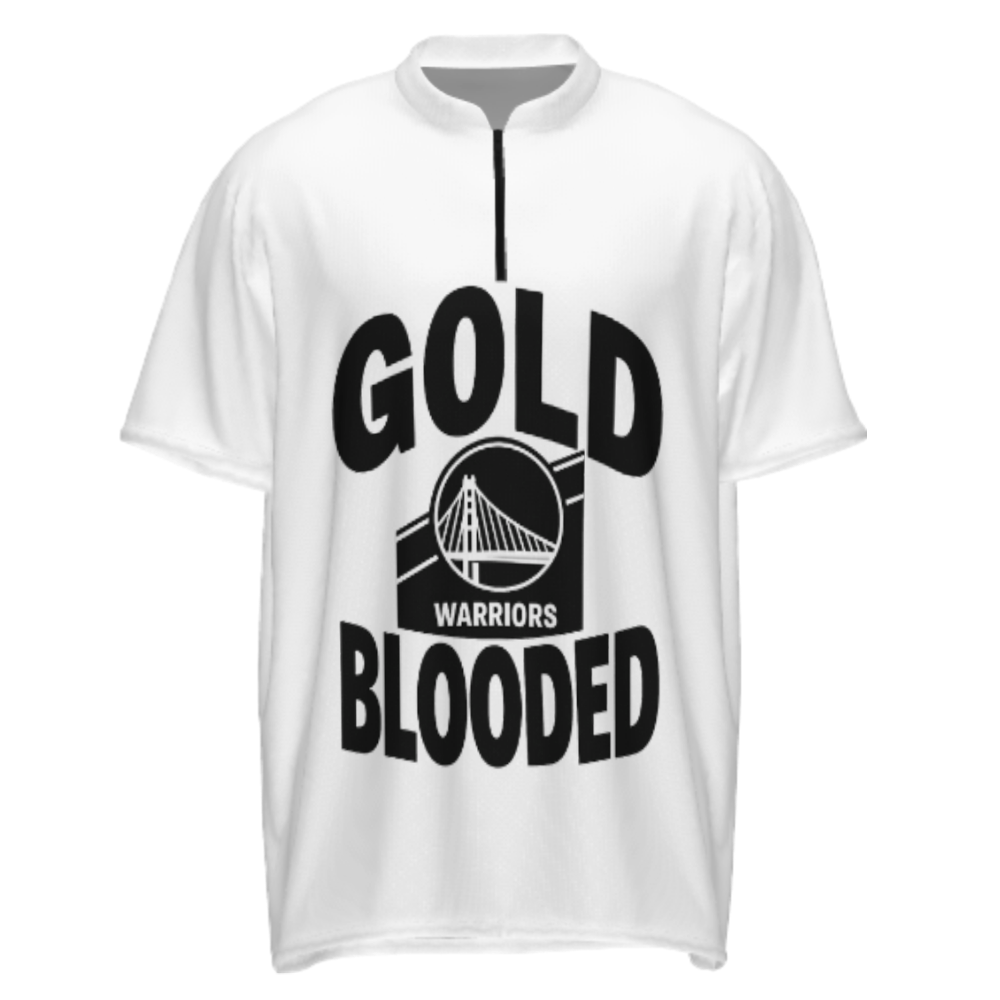 Gold Blooded Basketball Fan Shirt – Bold Championship Style Graphic Tee for Sports Lovers(z450)