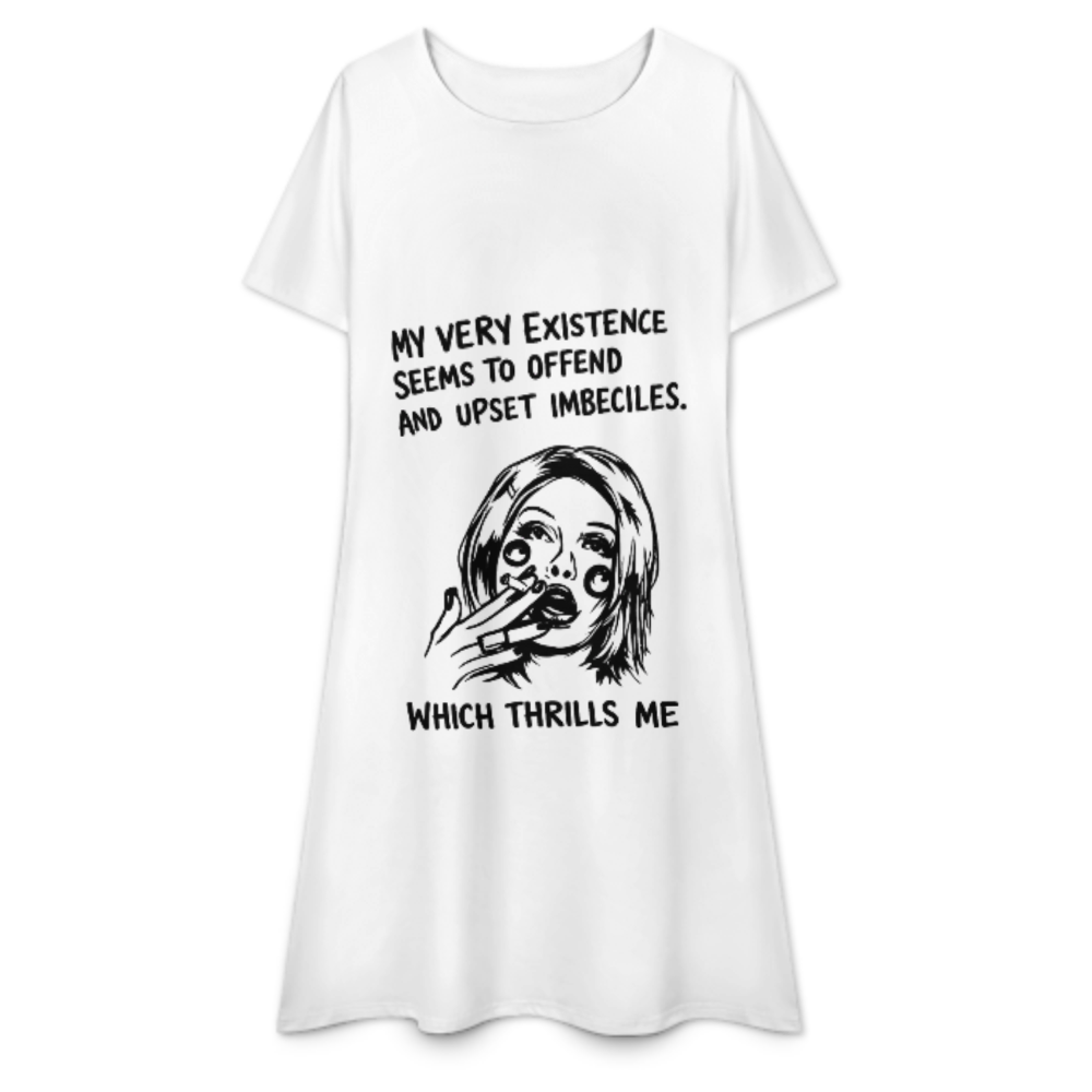 Sarcastic Attitude Graphic T-Shirt – Bold Quote Aesthetic Tee for Rebel Personalities(z430)
