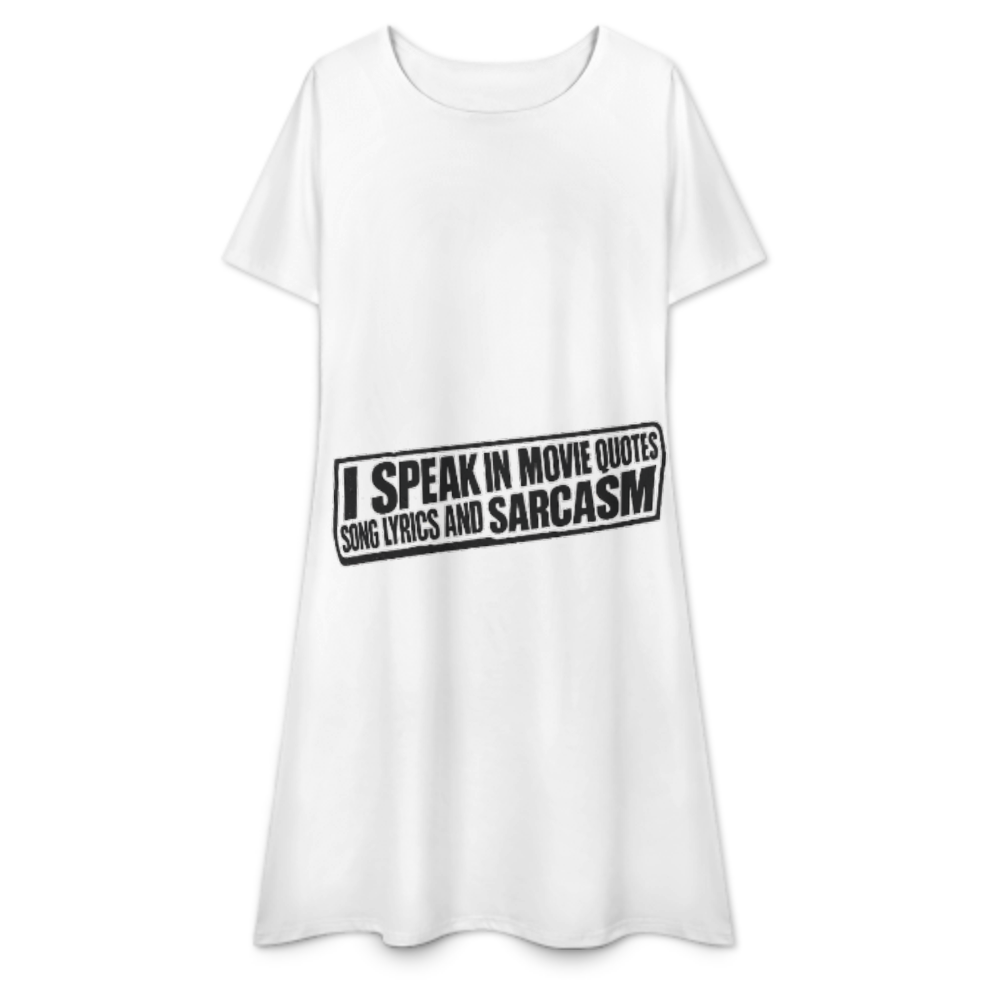 Funny Sarcasm Quote Graphic Tee – Movie Quotes & Song Lyrics Humor Shirt(z427)