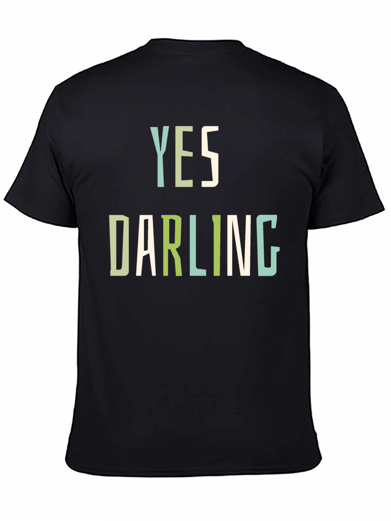 Yes Darling Graphic Tee - Trendy Casual Shirt