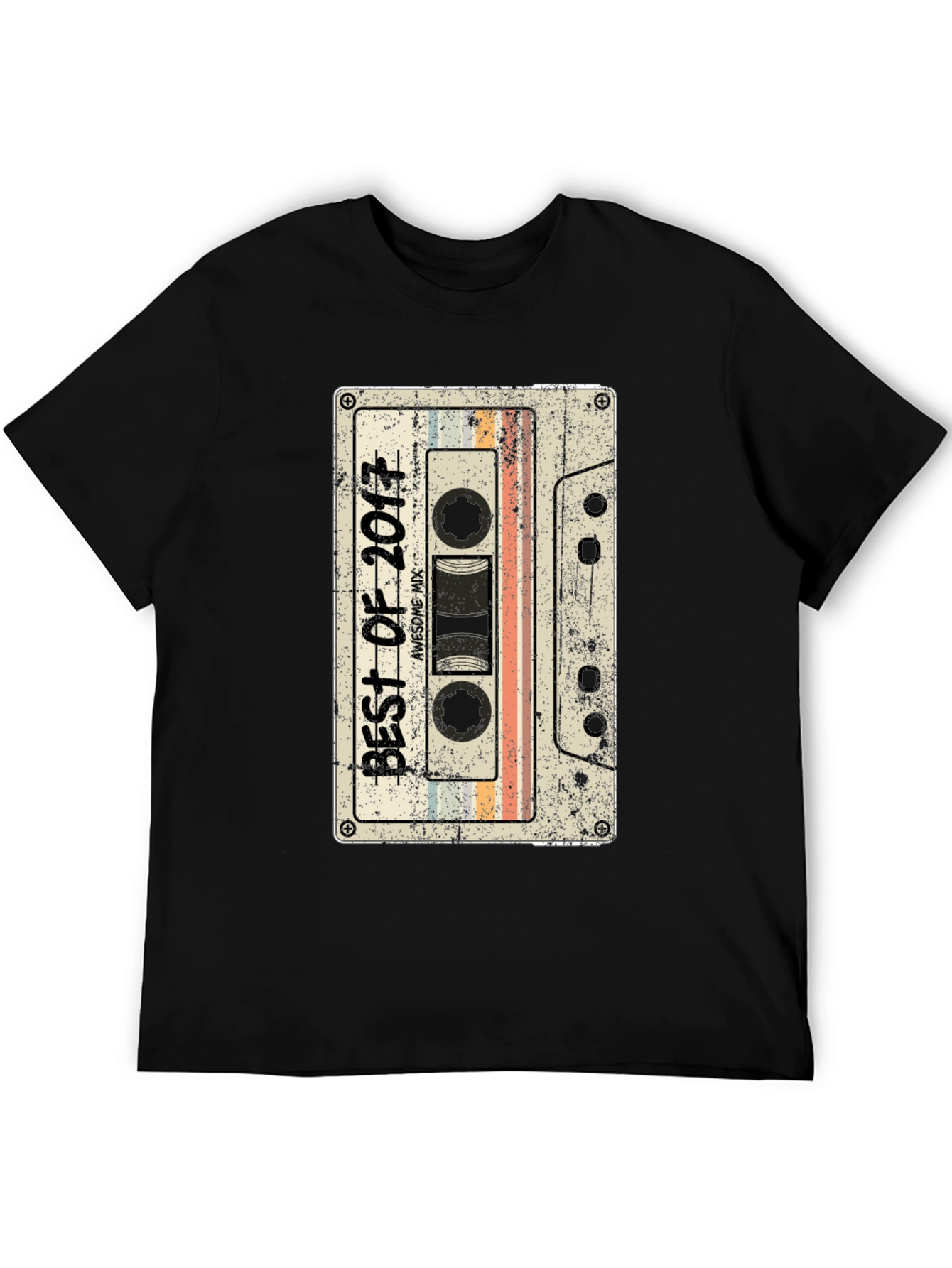 Retro Best of 2017 Cassette Tape T-Shirt