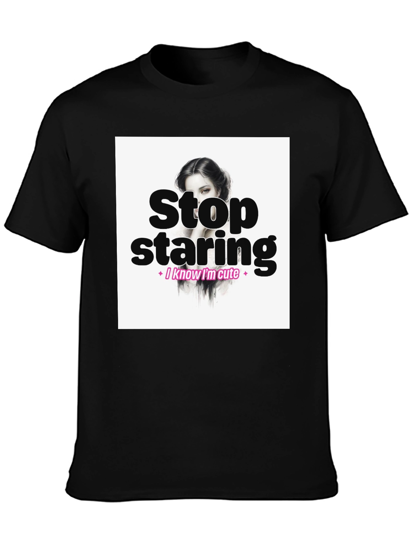 Stop Staring Graphic Tee