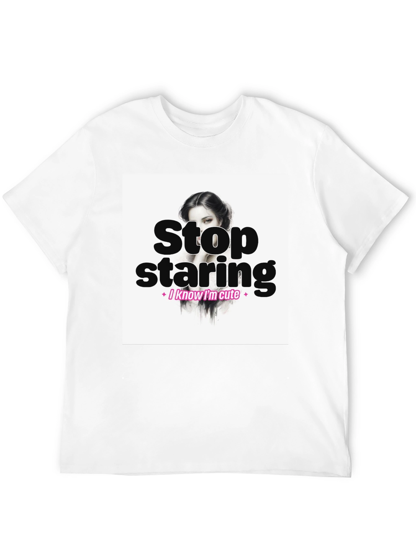 Stop Staring Graphic Tee
