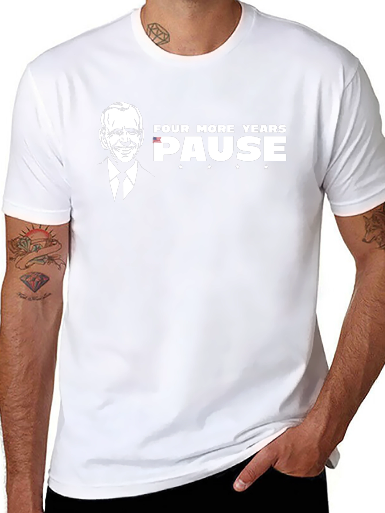 Four More Years PAUSE T-Shirt