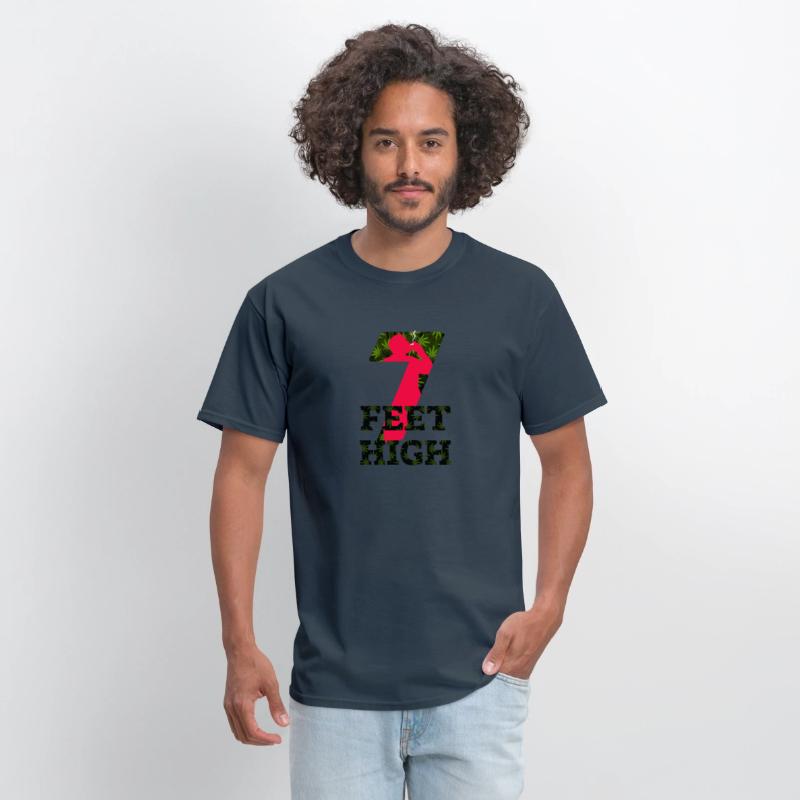 7 Feet High Logo Black ALPHA 01