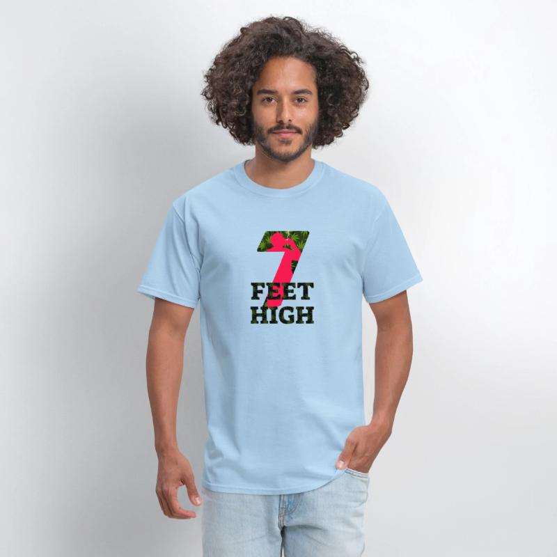 7 Feet High Logo Black ALPHA 01