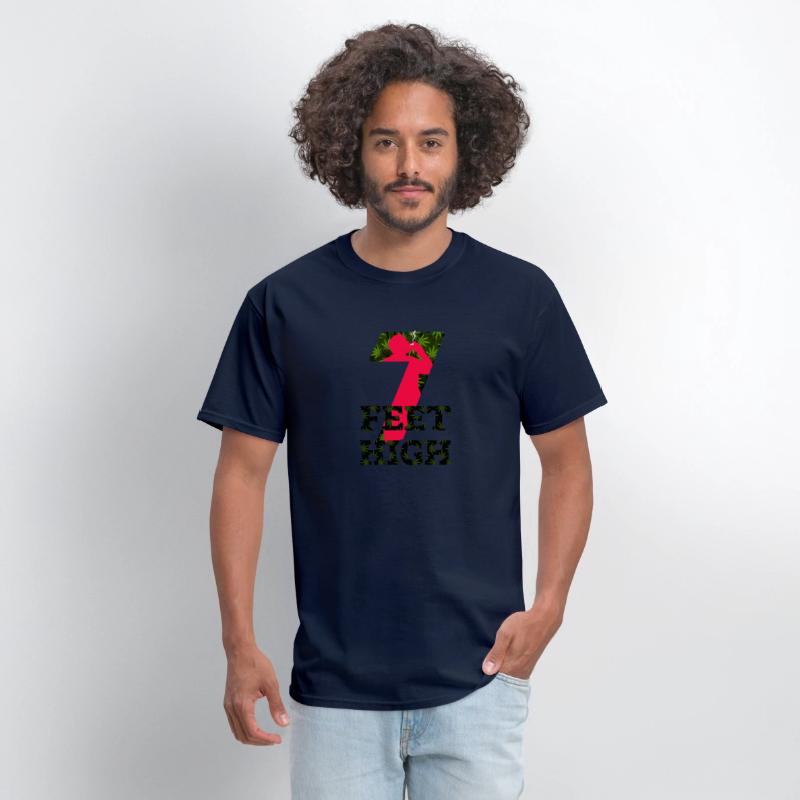 7 Feet High Logo Black ALPHA 01
