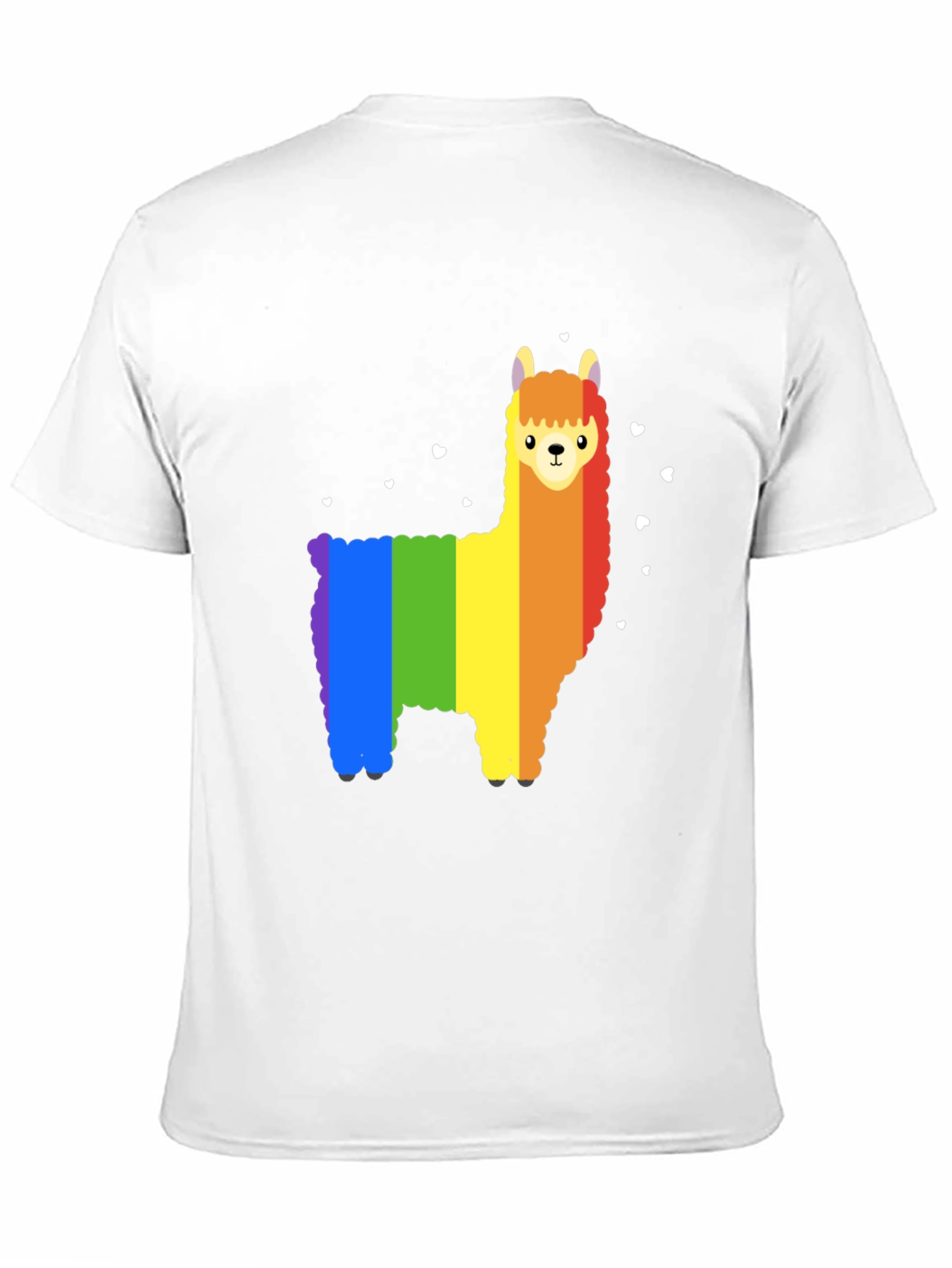Rainbow Llama Graphic Tee - Pride Shirt