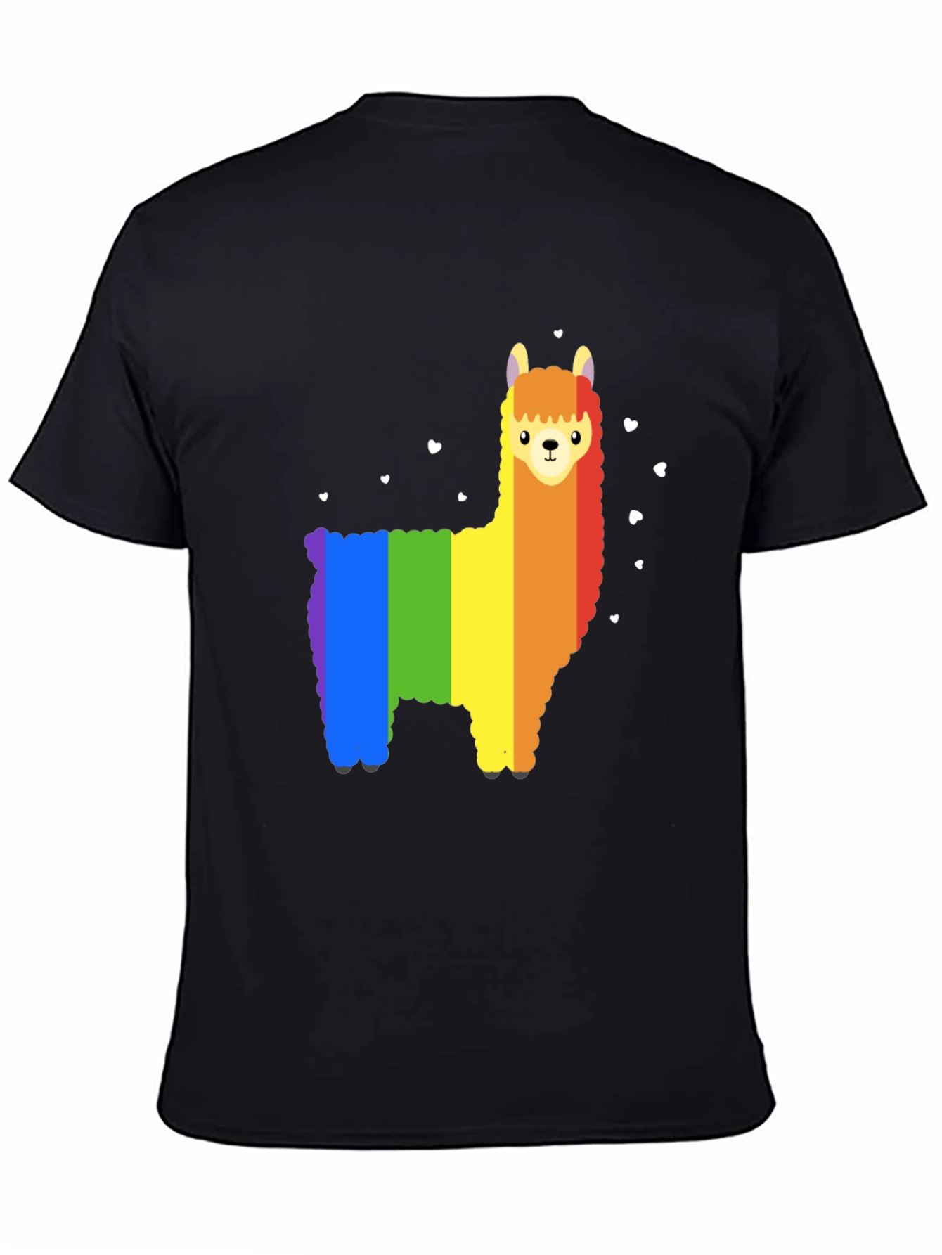 Rainbow Llama Graphic Tee - Pride Shirt