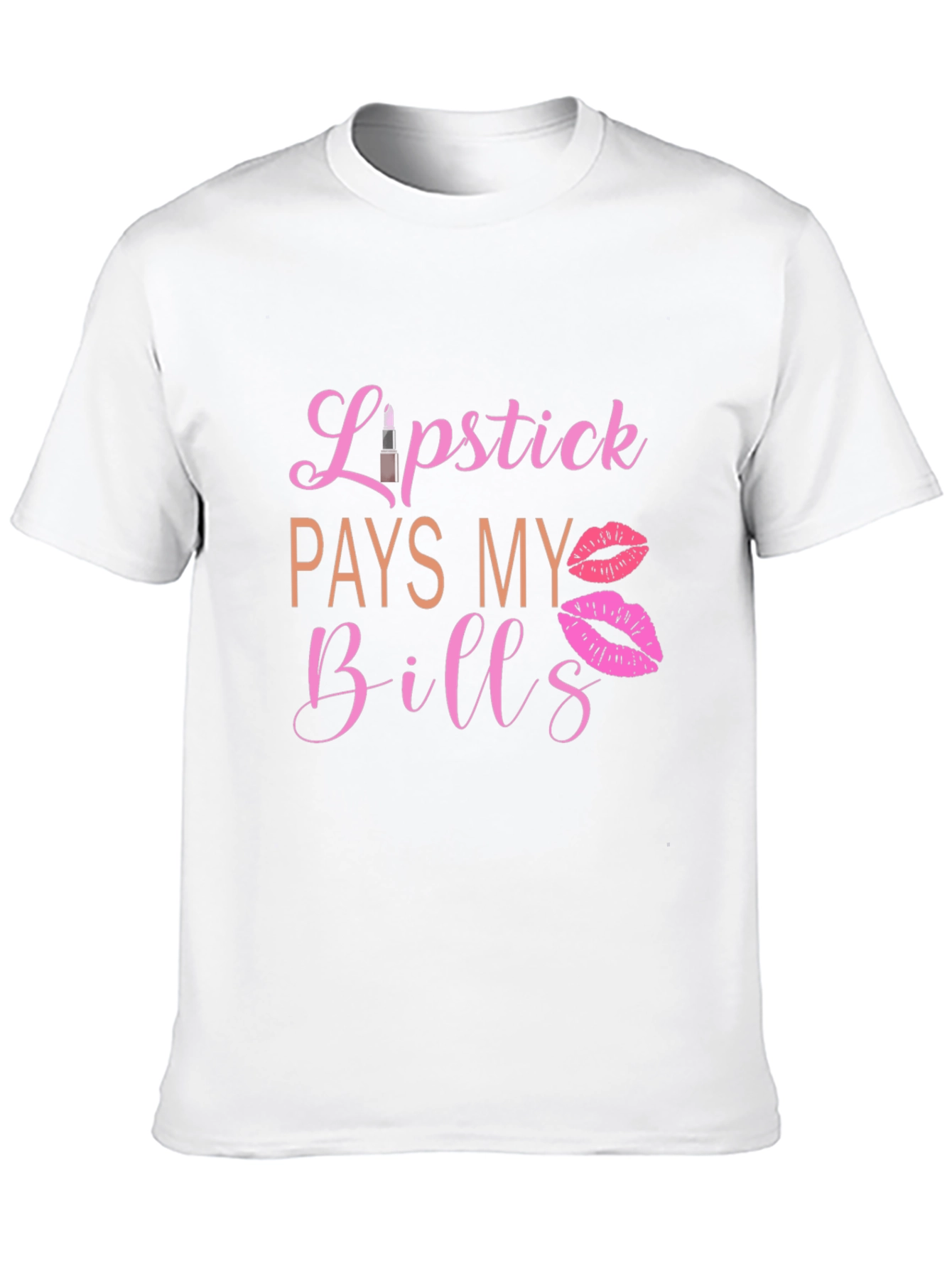 Lipstick Pays My Bills Graphic Tee