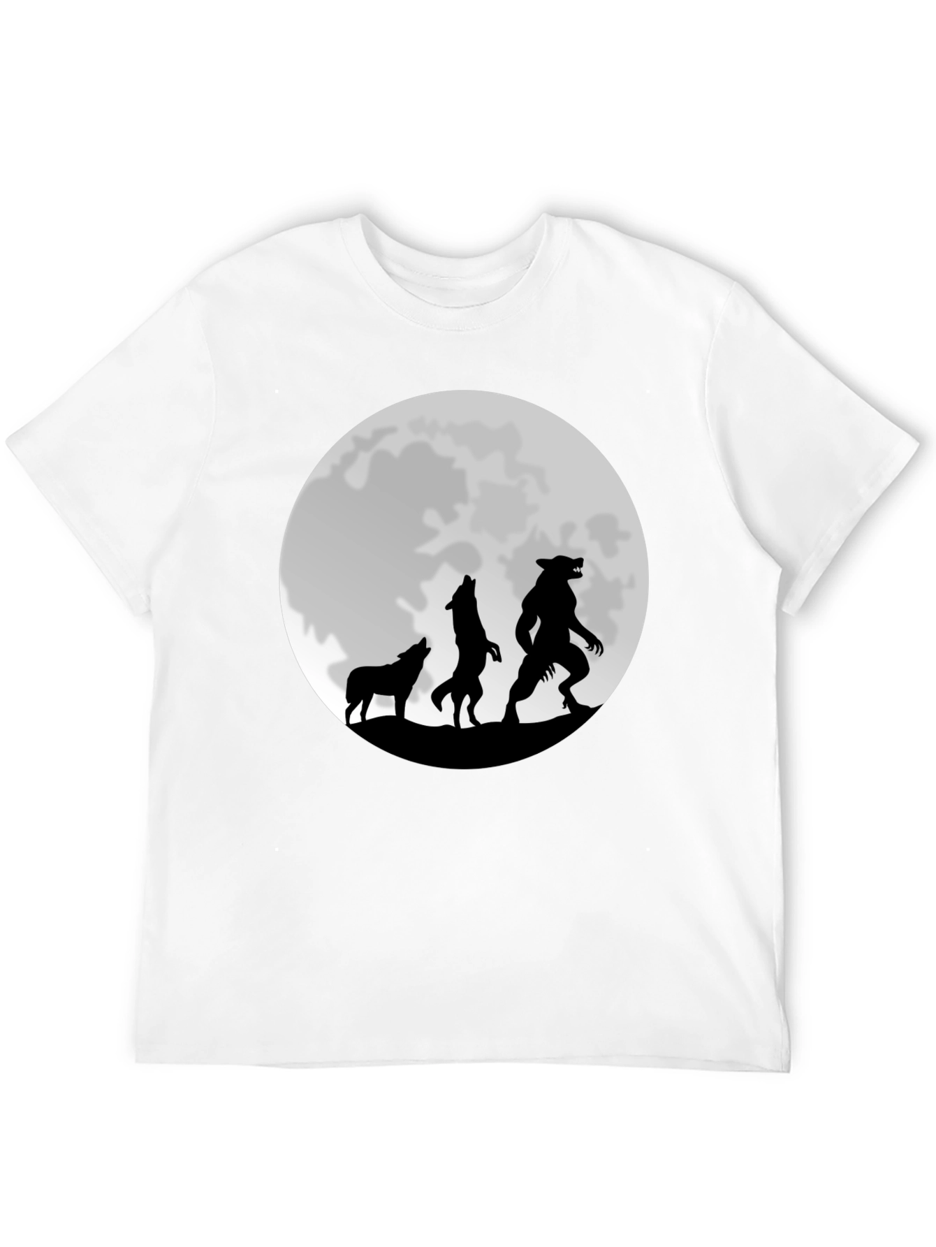Werewolf Moon Graphic T-Shirt