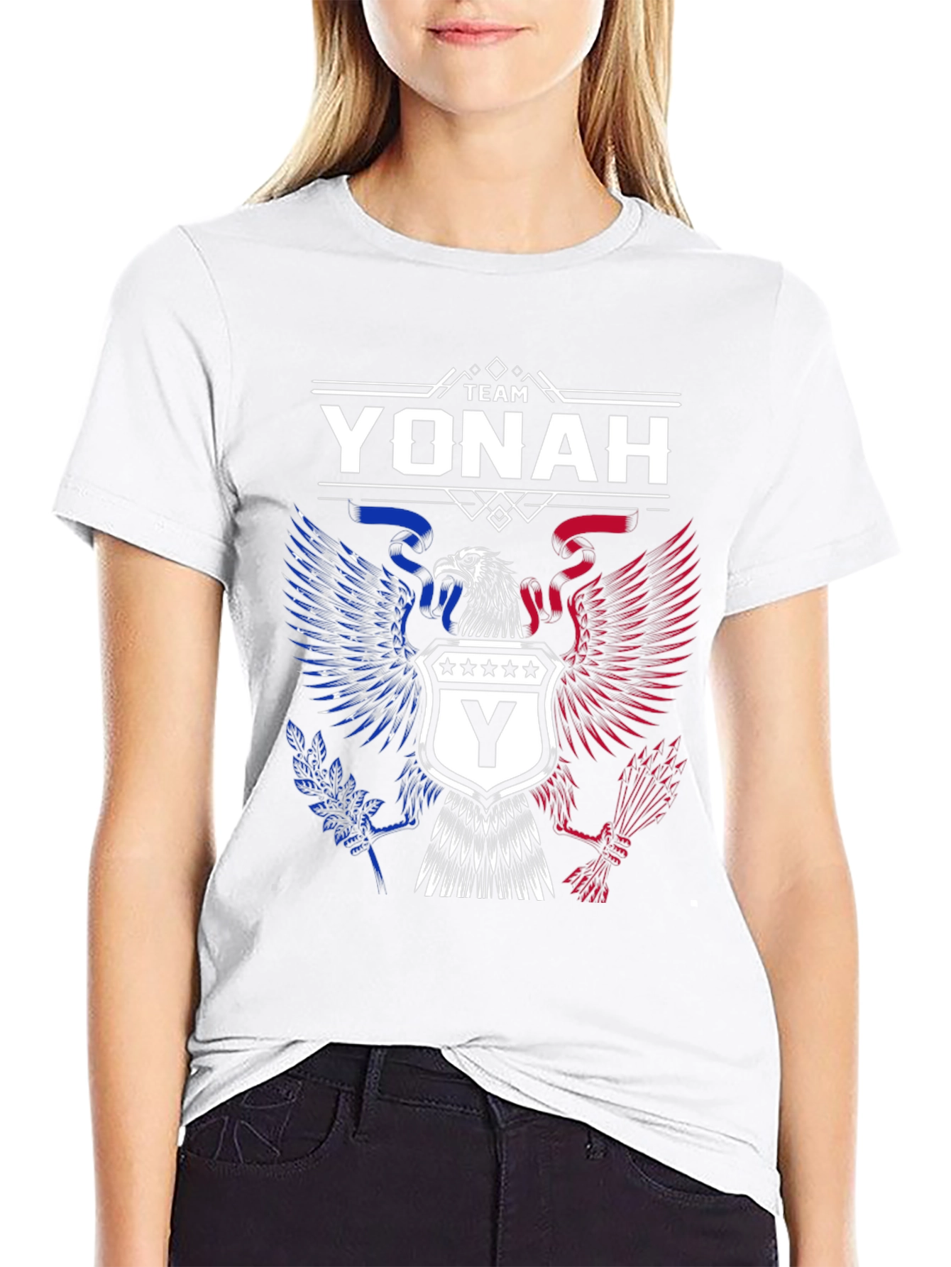 Team Yonah Eagle Crest Graphic T-Shirt