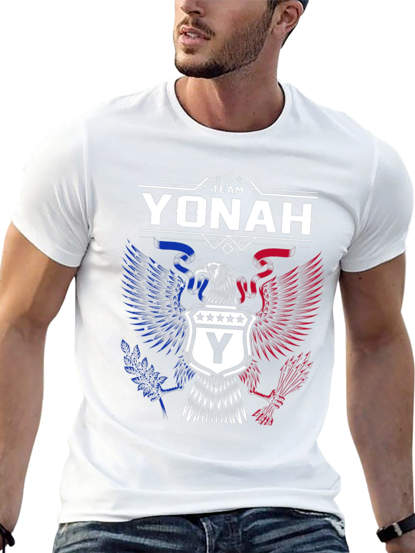 Team Yonah Eagle Crest Graphic T-Shirt