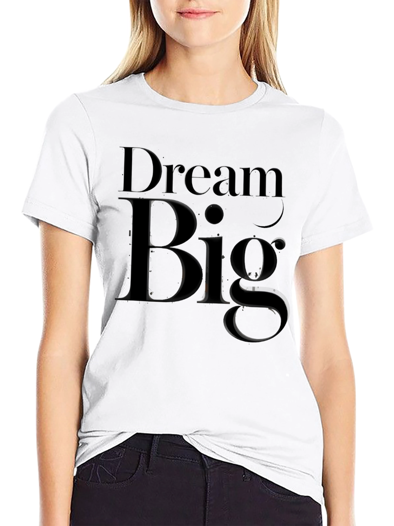 Dream Big Black T-Shirt