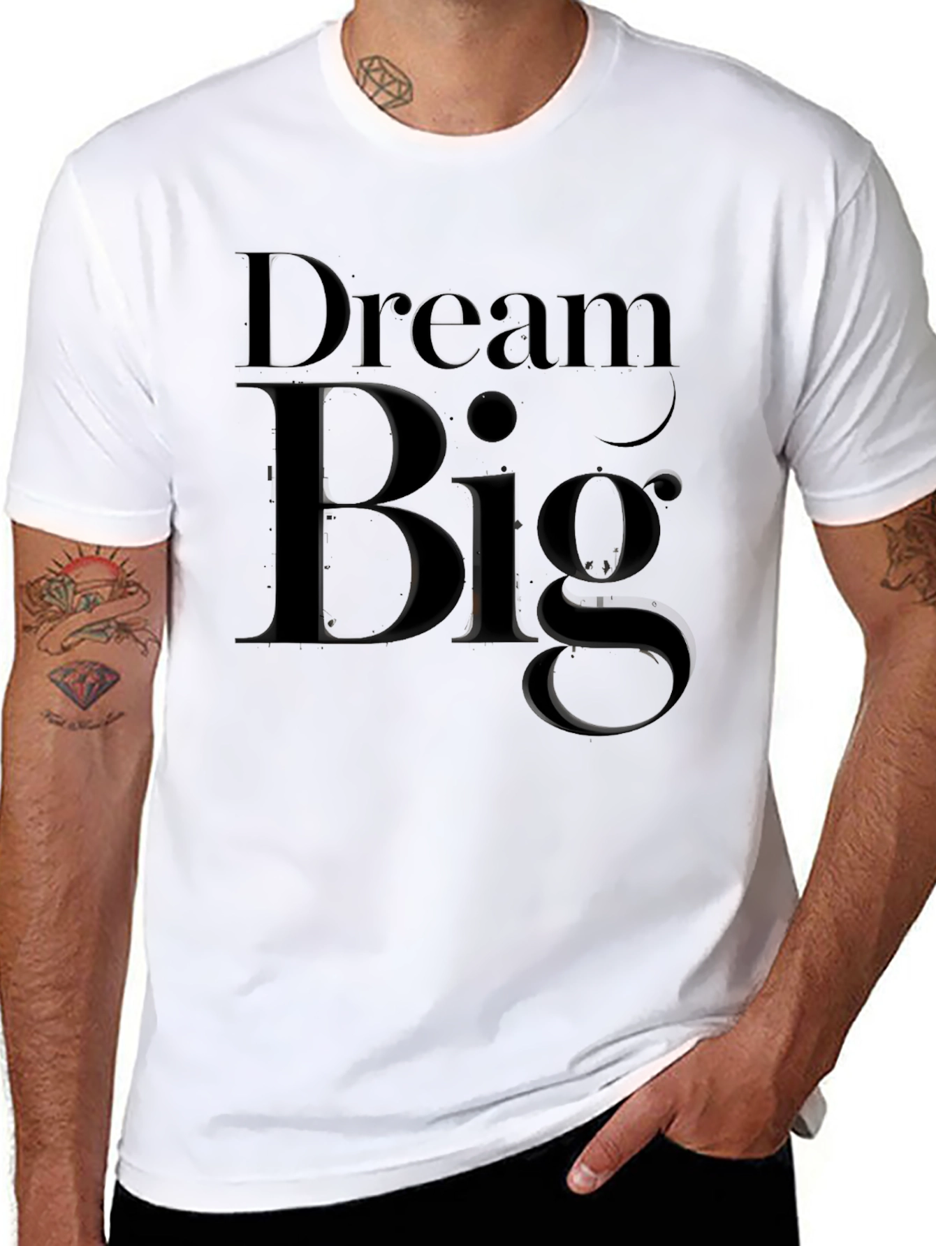 Dream Big Black T-Shirt