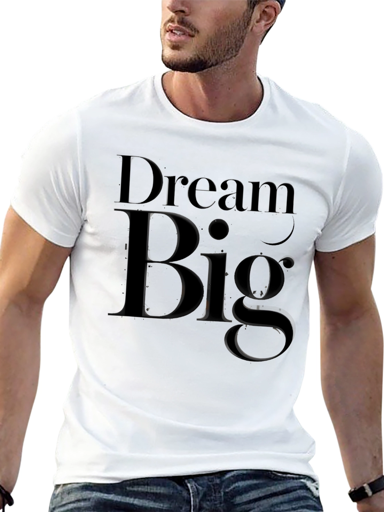 Dream Big Black T-Shirt
