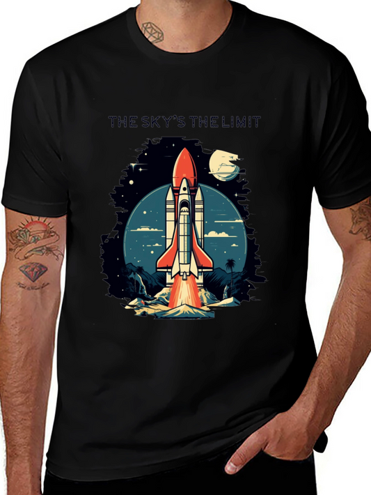 Space Shuttle Graphic T-Shirt