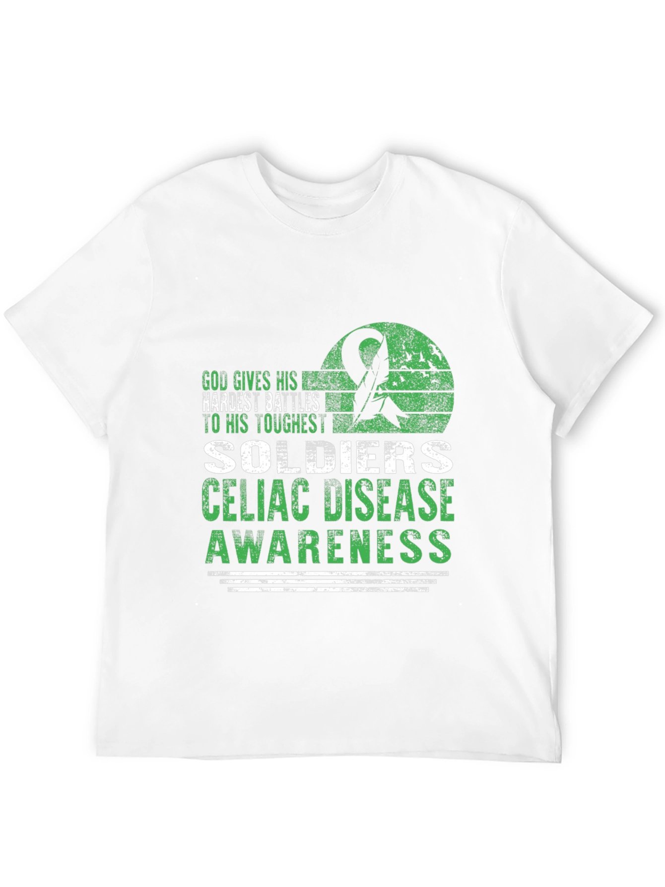 Celiac Disease Awareness Soldier T-Shirt