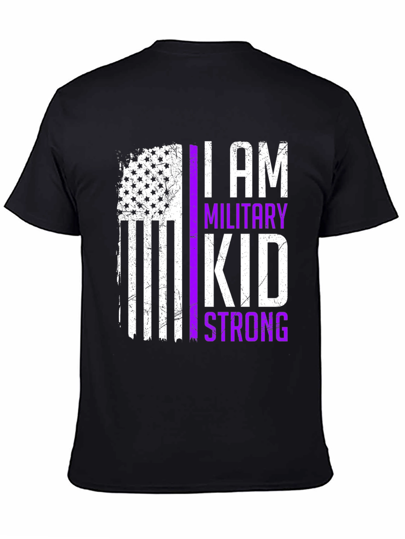 Military Kid Strong Graphic Tee