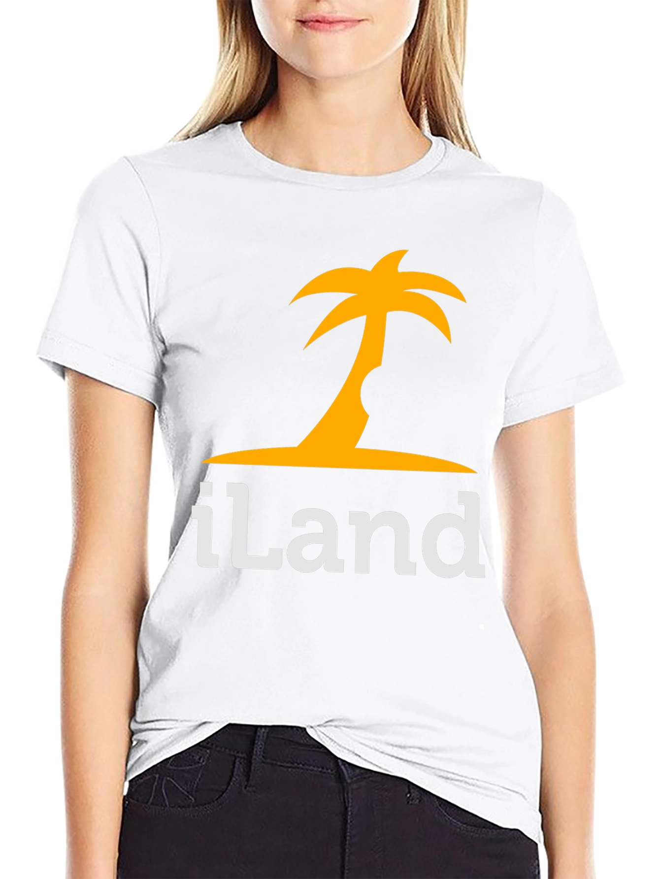 Island Life Black T-Shirt - Tropical Vacation Vibes