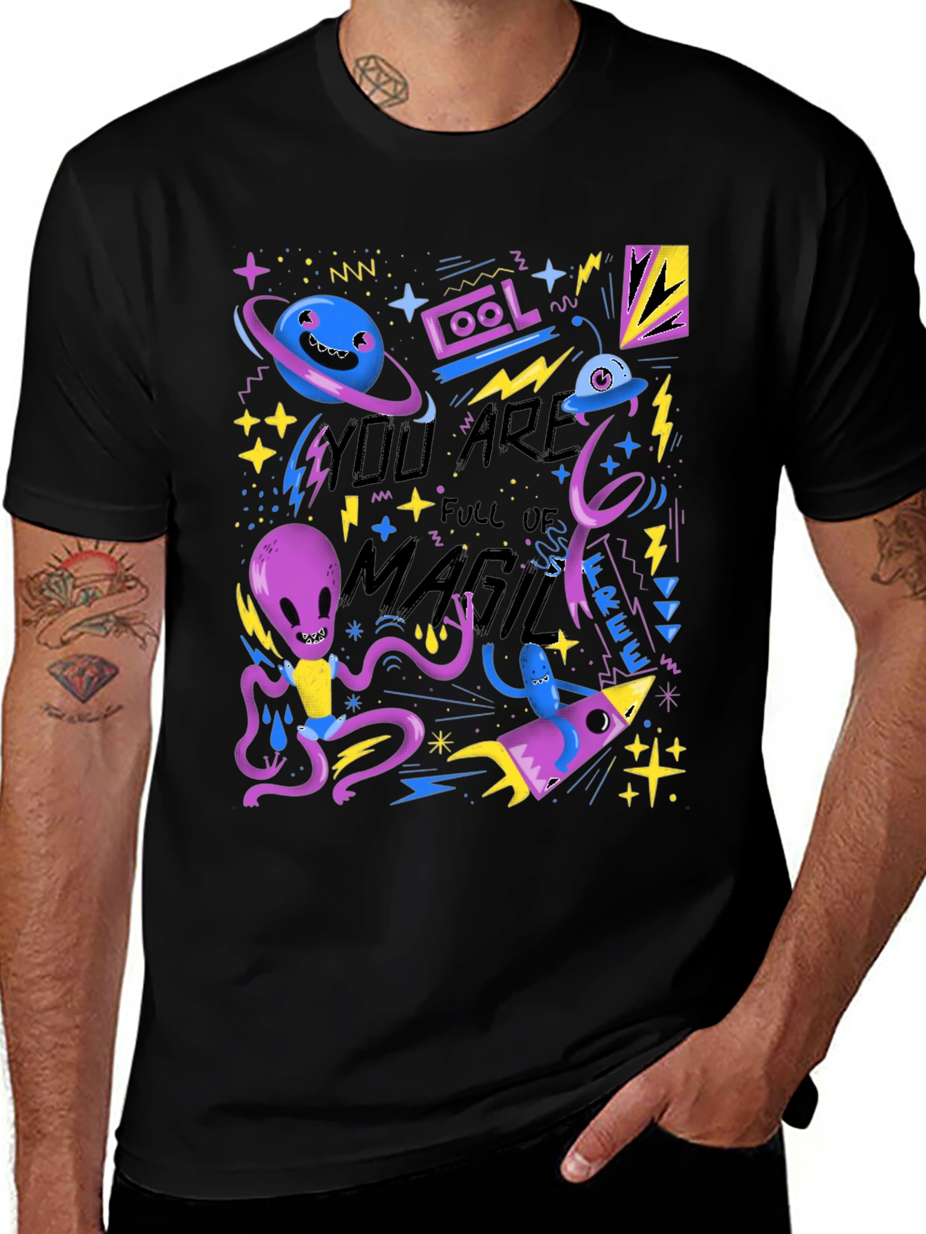 Cool You Are Full of Magic Graphic T-Shirt