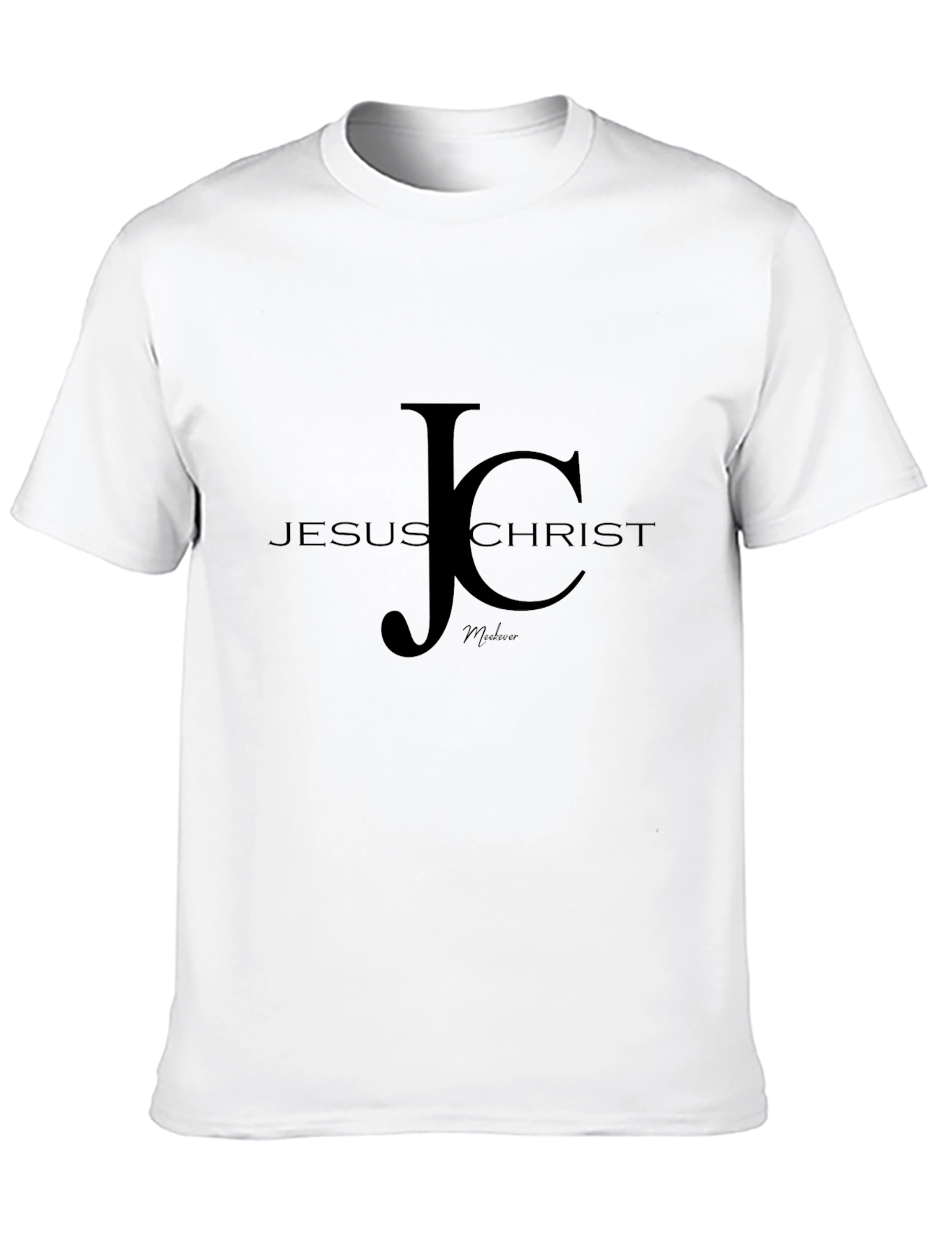 Jesus Christ JC Graphic Black T-Shirt