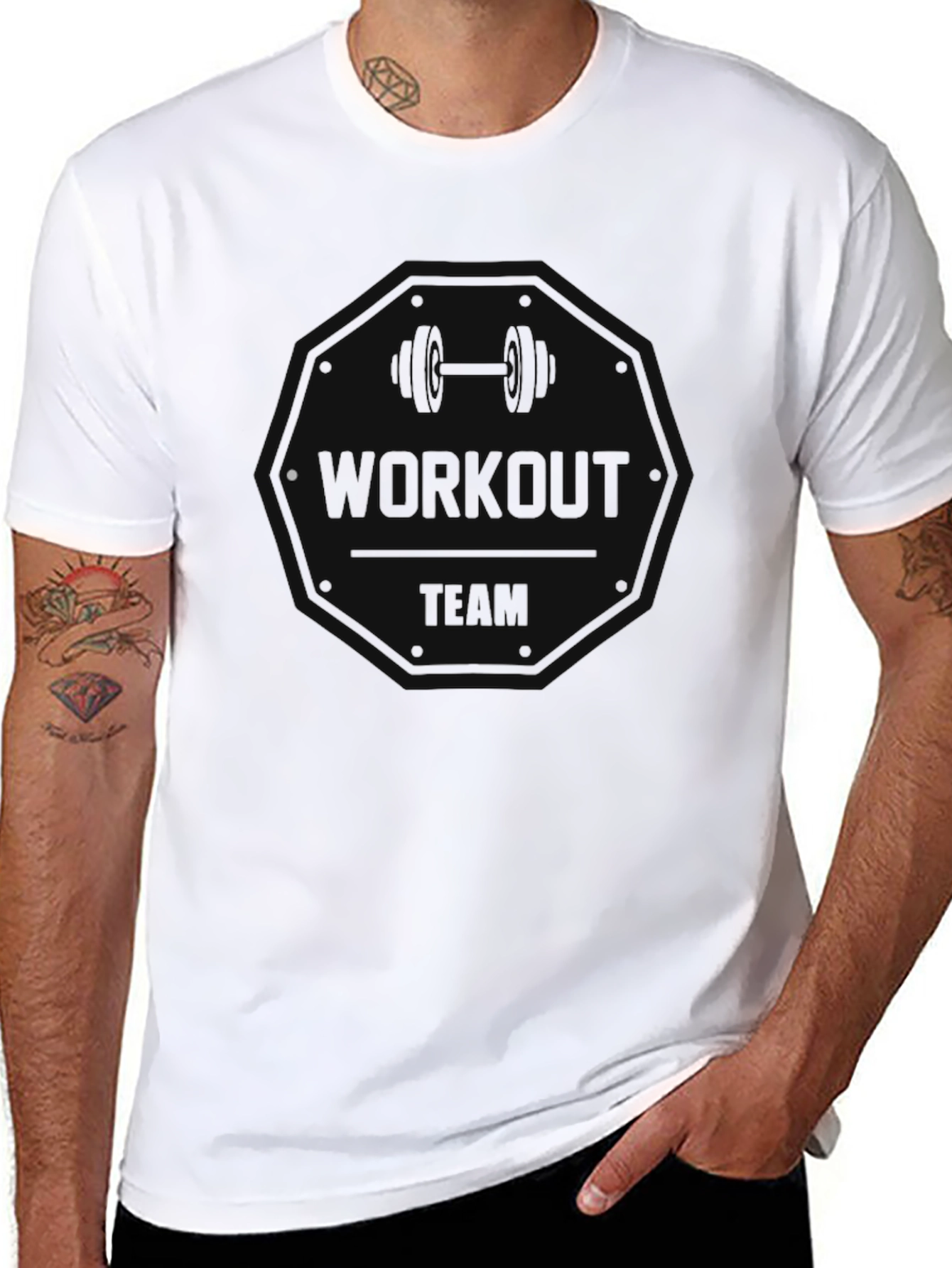 Workout Team T-Shirt - Gym Motivation Apparel