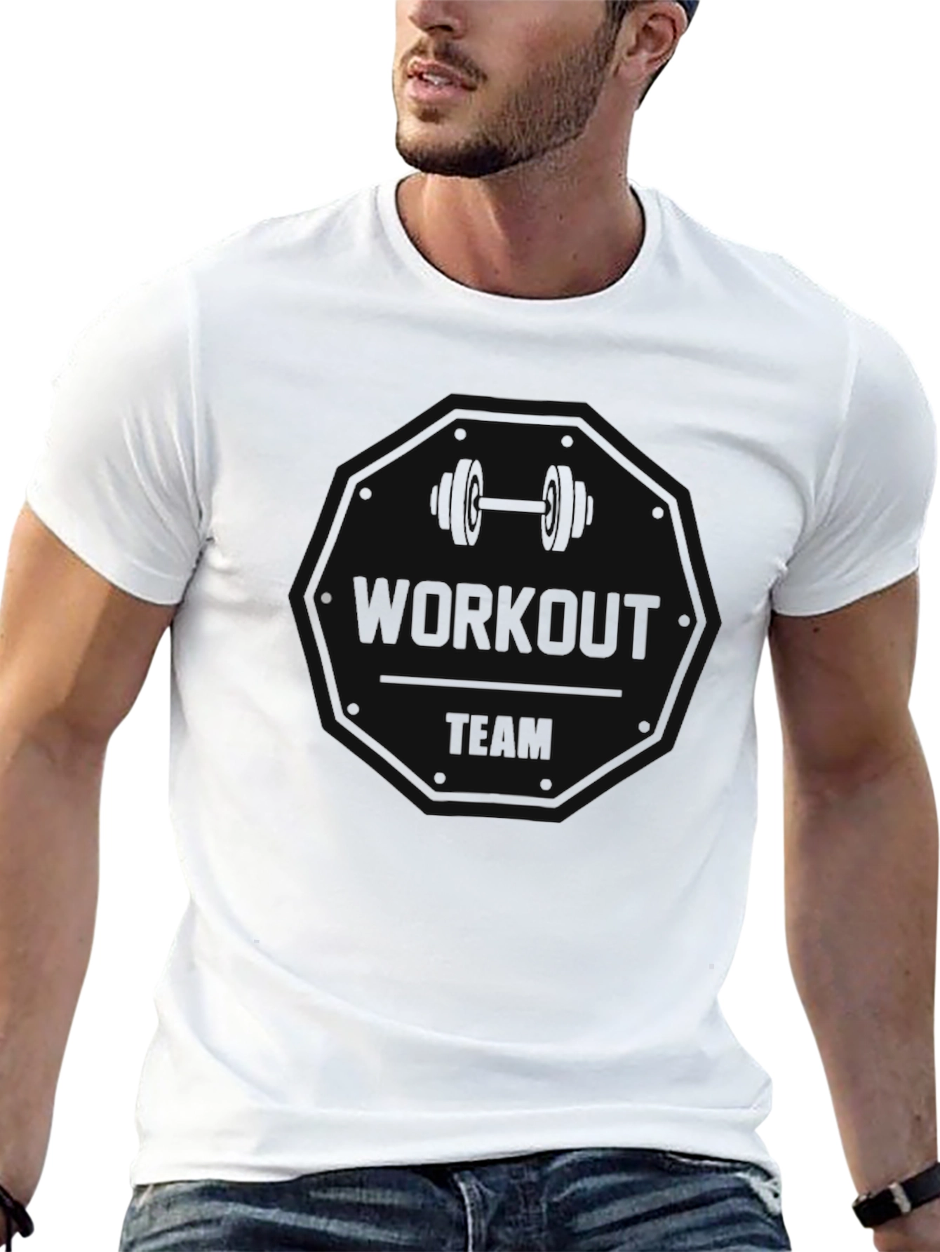 Workout Team T-Shirt - Gym Motivation Apparel
