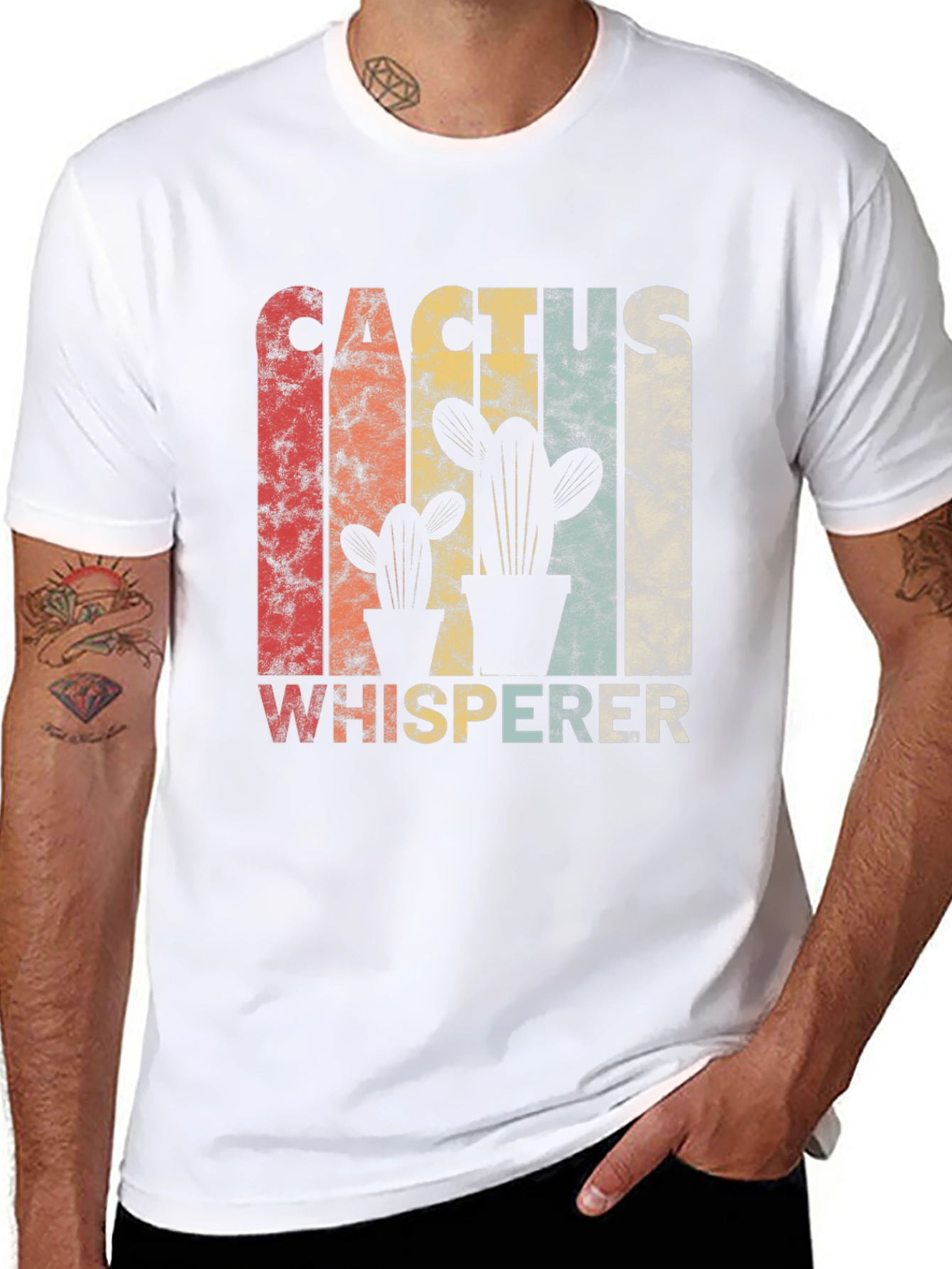 Cactus Whisperer Graphic T-Shirt
