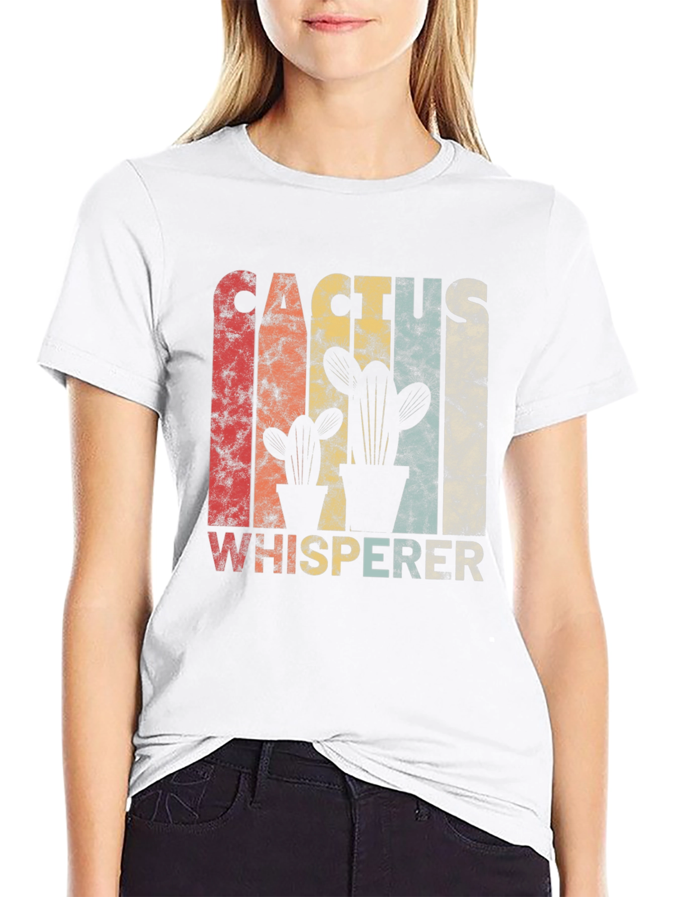 Cactus Whisperer Graphic T-Shirt