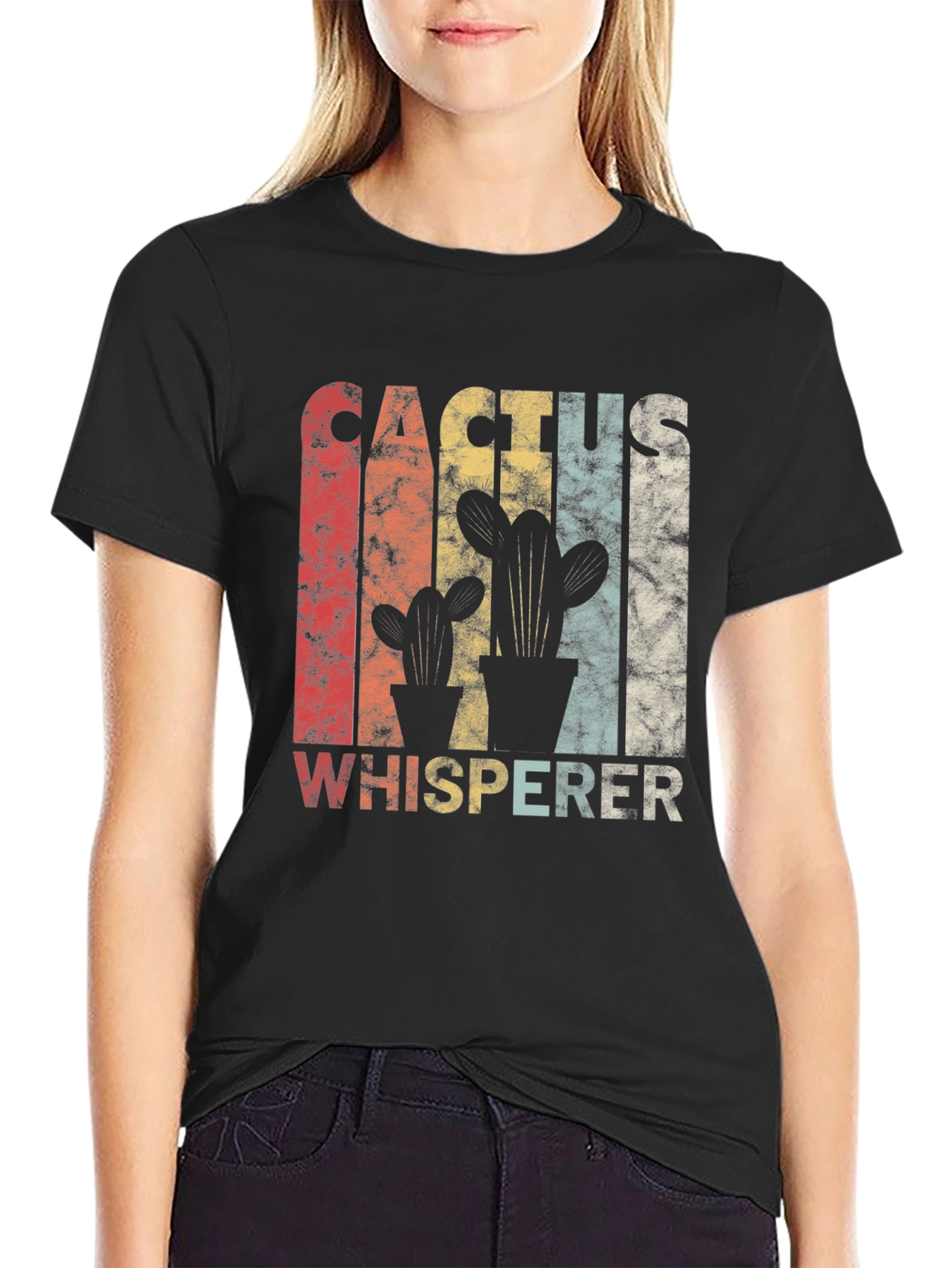 Cactus Whisperer Graphic T-Shirt