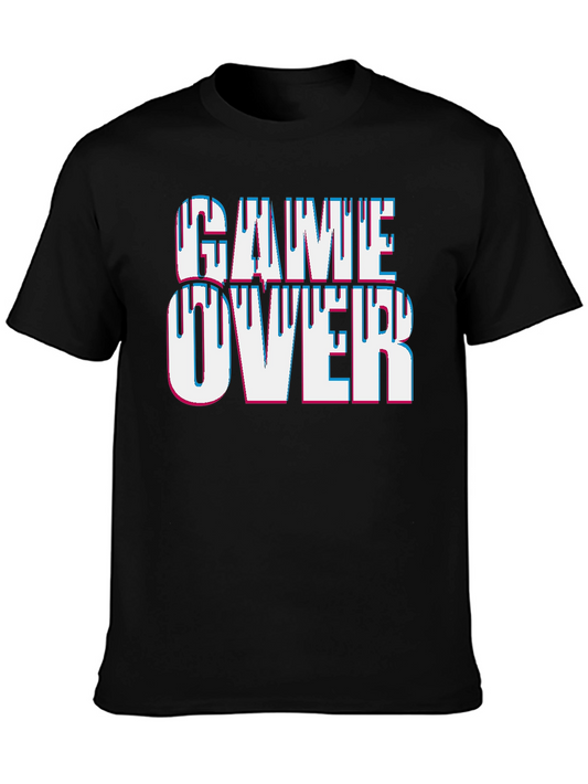 Game Over Graphic Tee - Gamer Style