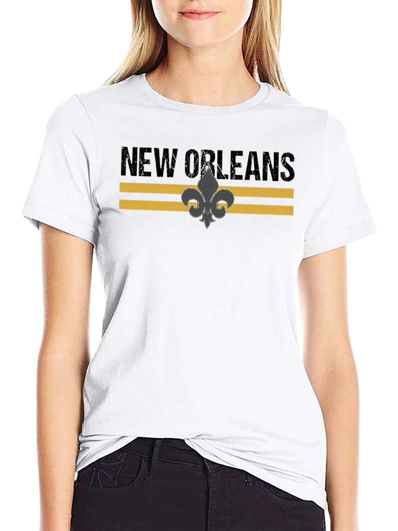 New Orleans Fleur-de-lis Graphic T-Shirt