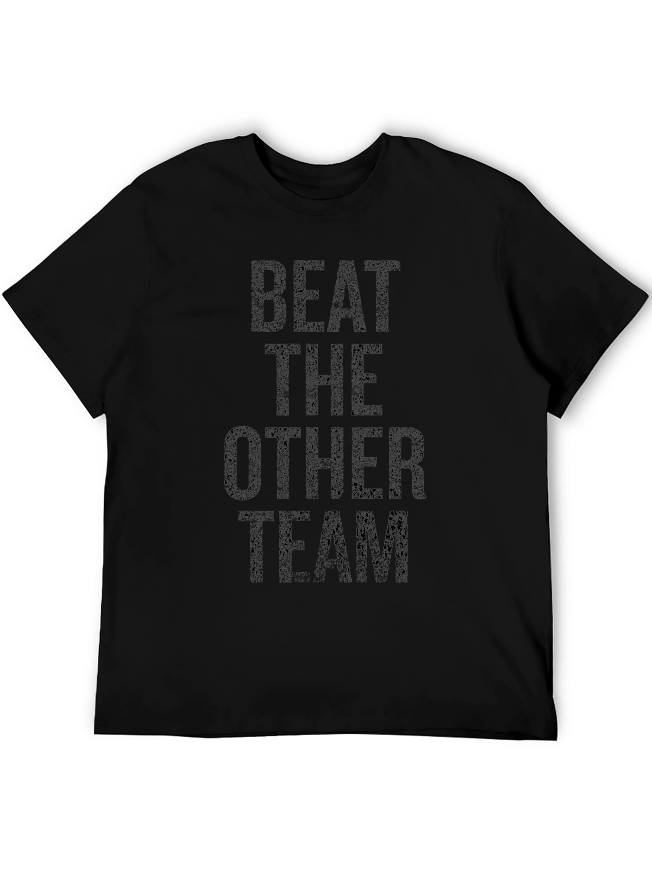 Beat The Other Team Black T-Shirt