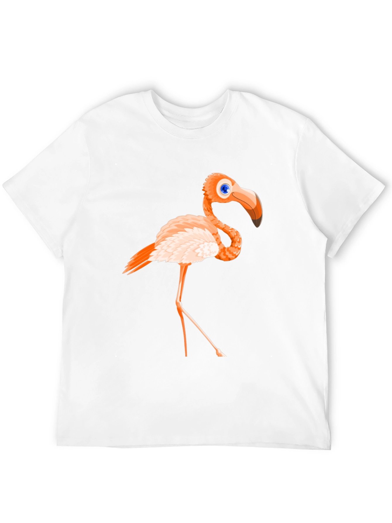 Flamingo Graphic Print T-Shirt