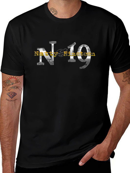 Natty Nineteen Black T-Shirt