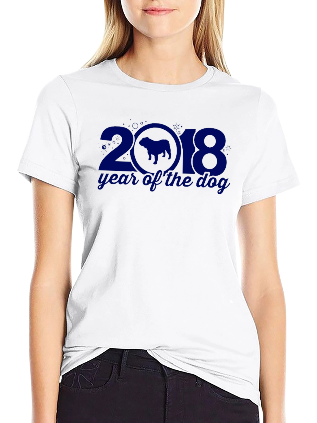 Year of the Dog 2018 Black T-Shirt