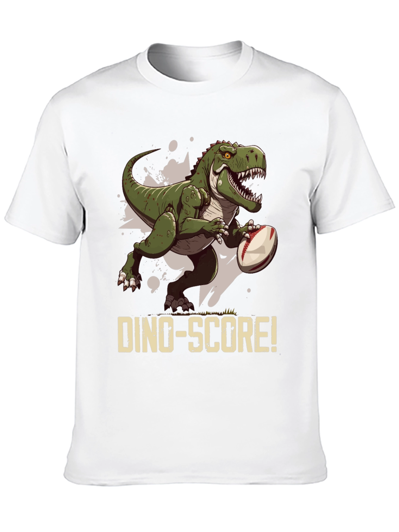 Dino-Score! T-Rex Rugby T-Shirt