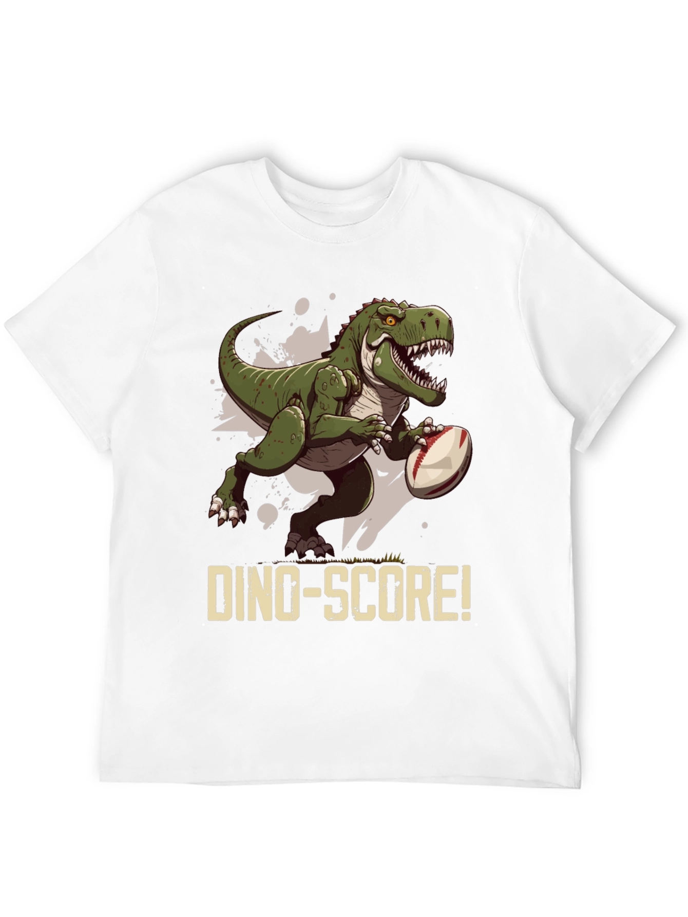 Dino-Score! T-Rex Rugby T-Shirt