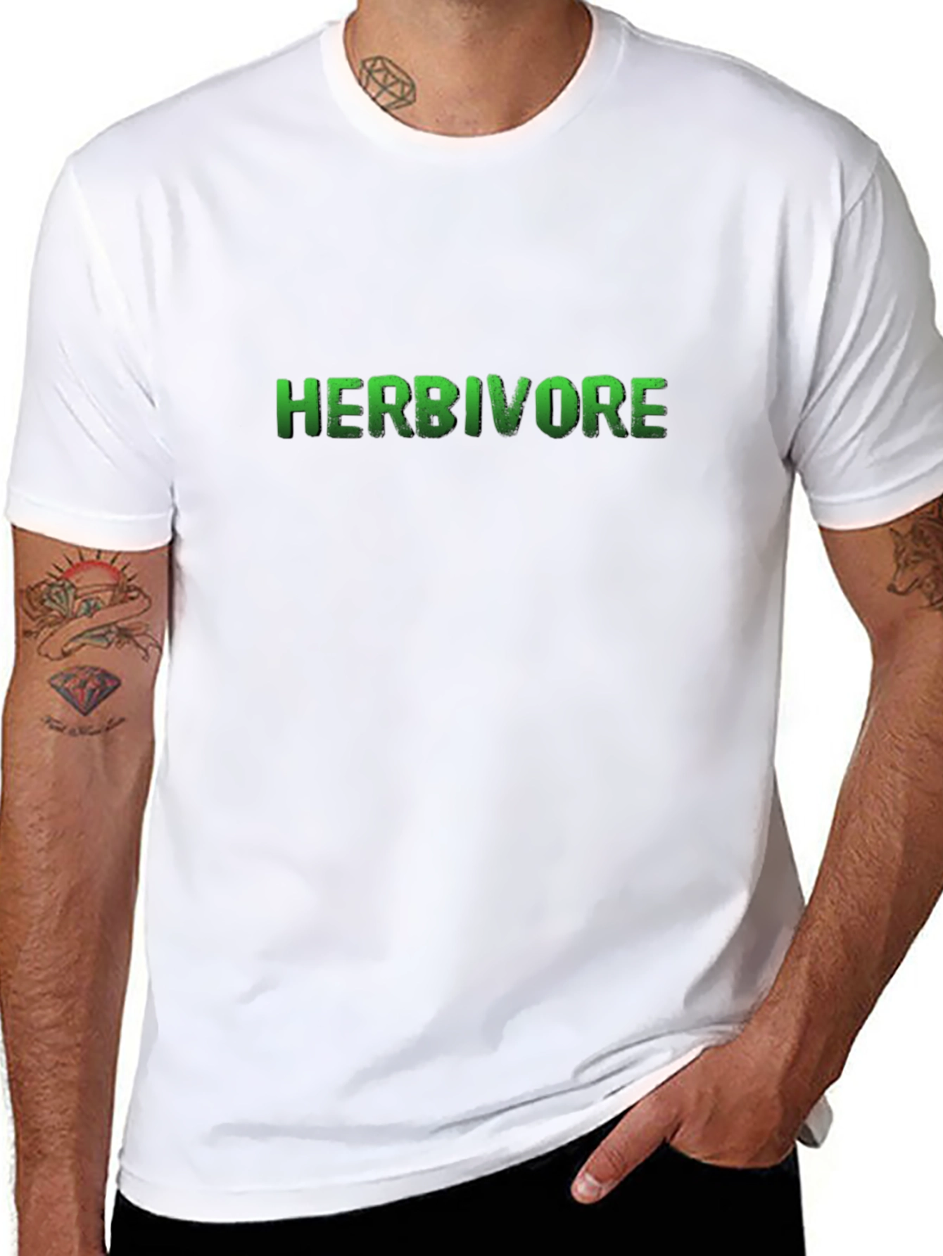 Herbivore Graphic Black T-Shirt