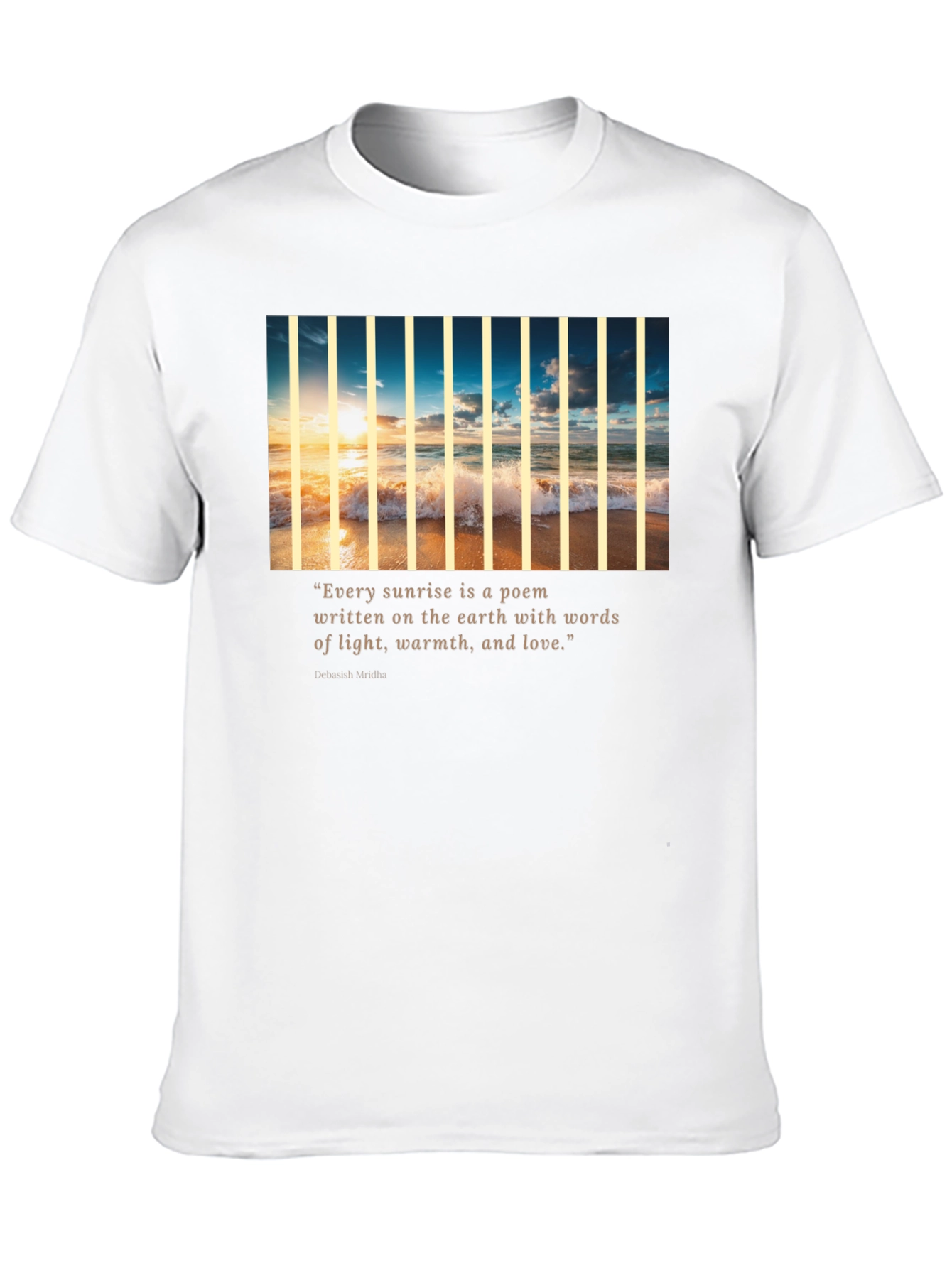 Sunrise Poem Graphic T-Shirt