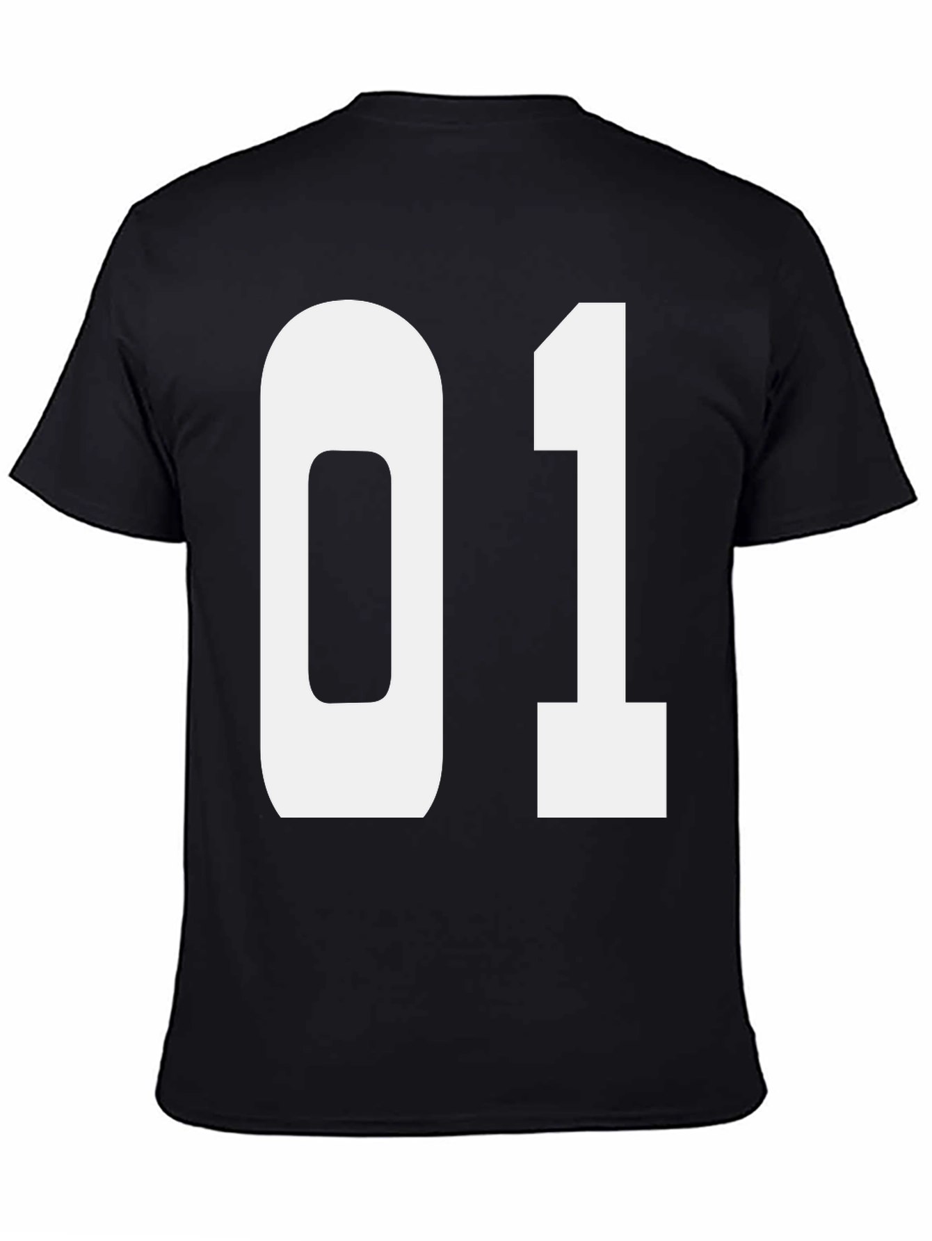 Bold Number 01 Graphic T-Shirt