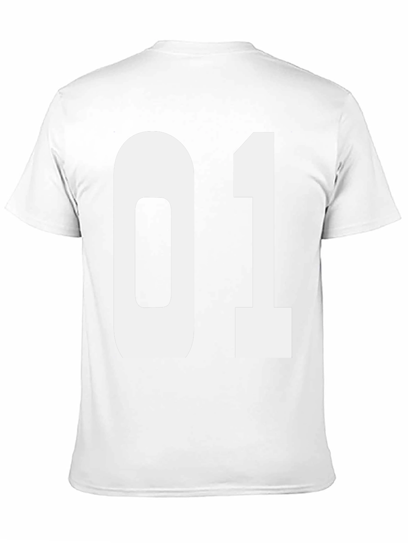 Bold Number 01 Graphic T-Shirt