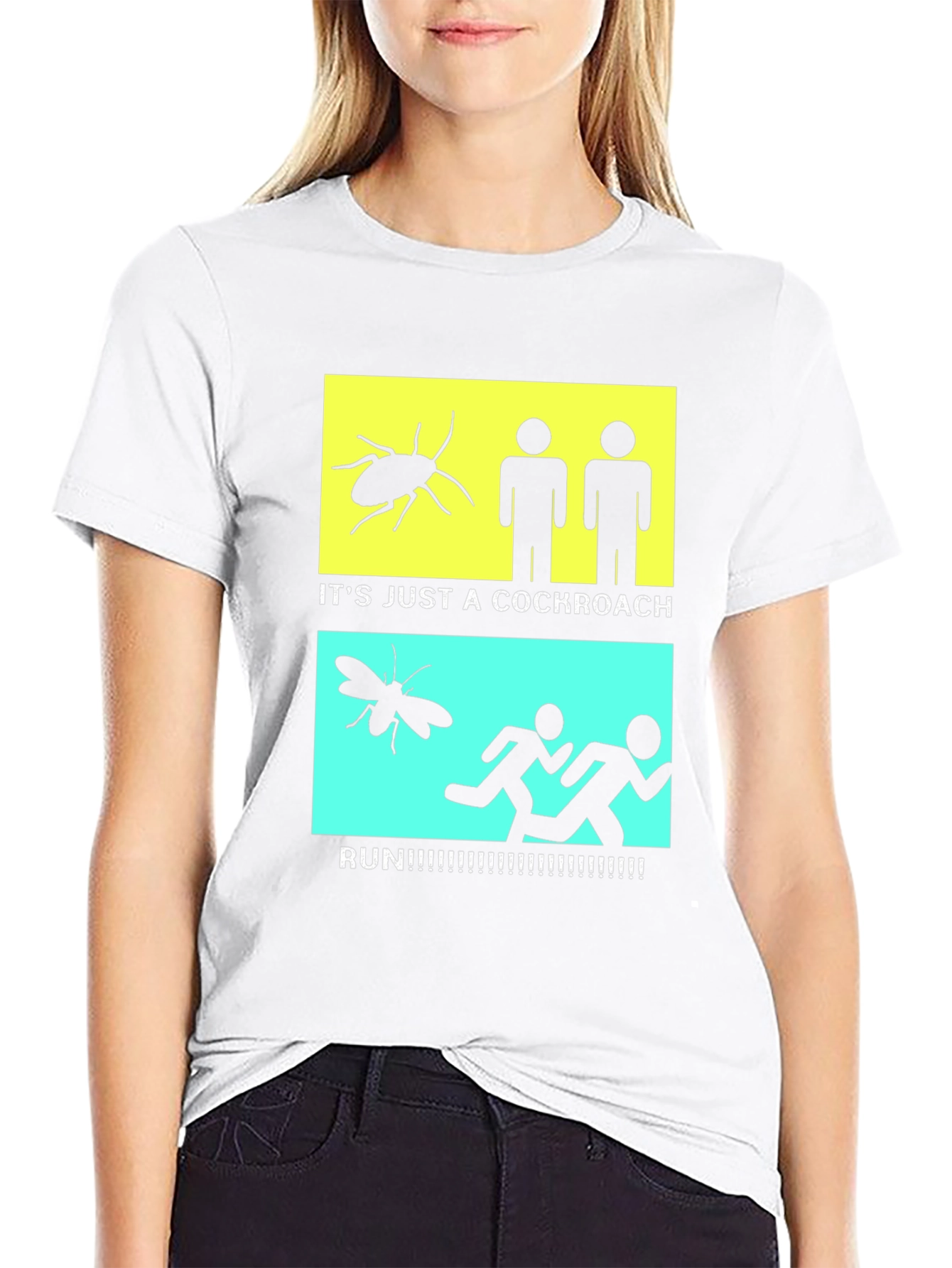Cockroach Reaction Humor T-Shirt