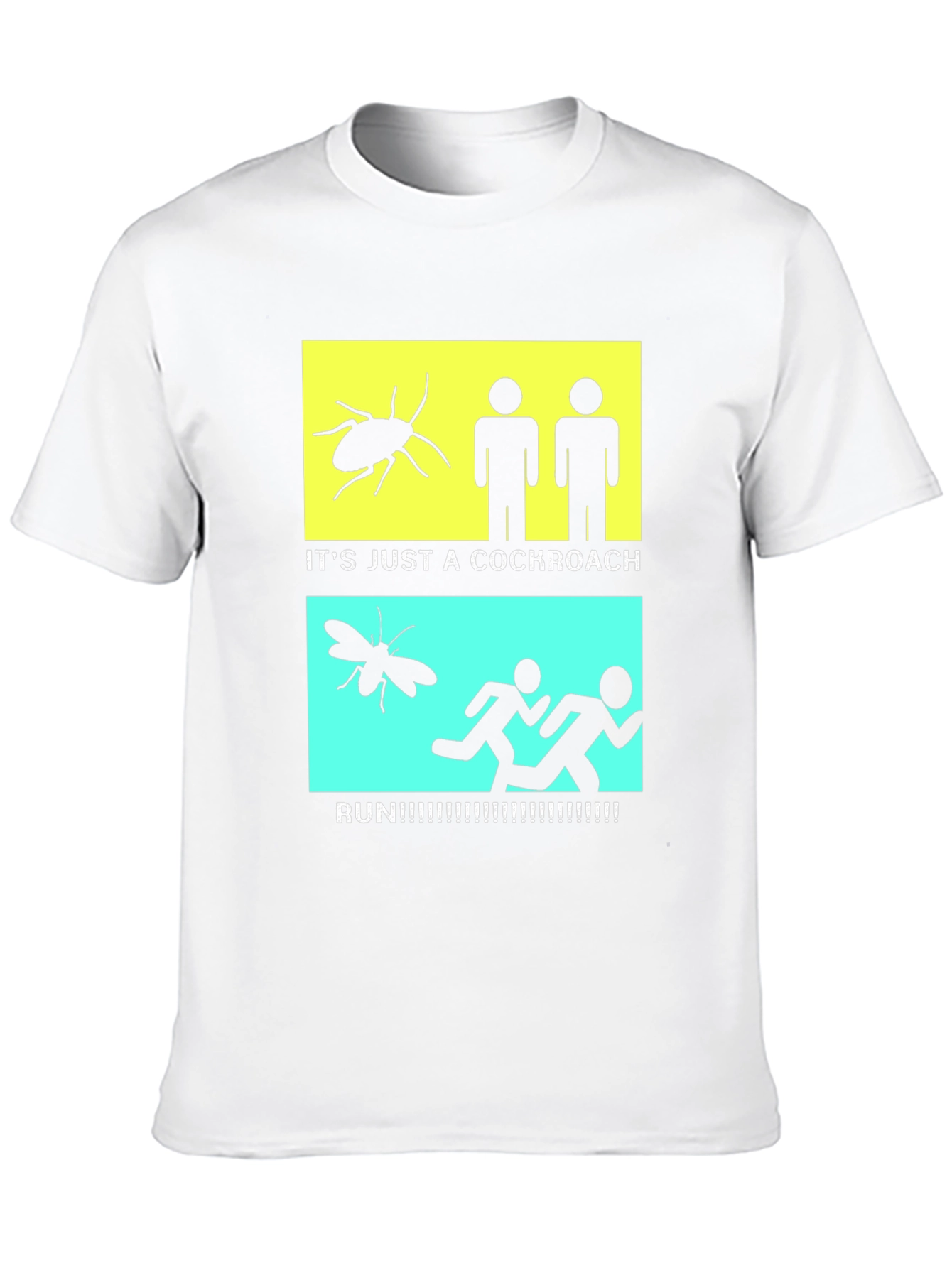 Cockroach Reaction Humor T-Shirt